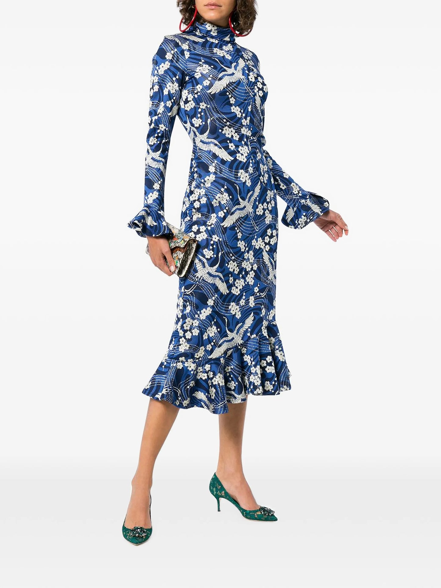 Belluci lace brooch-detail pumps