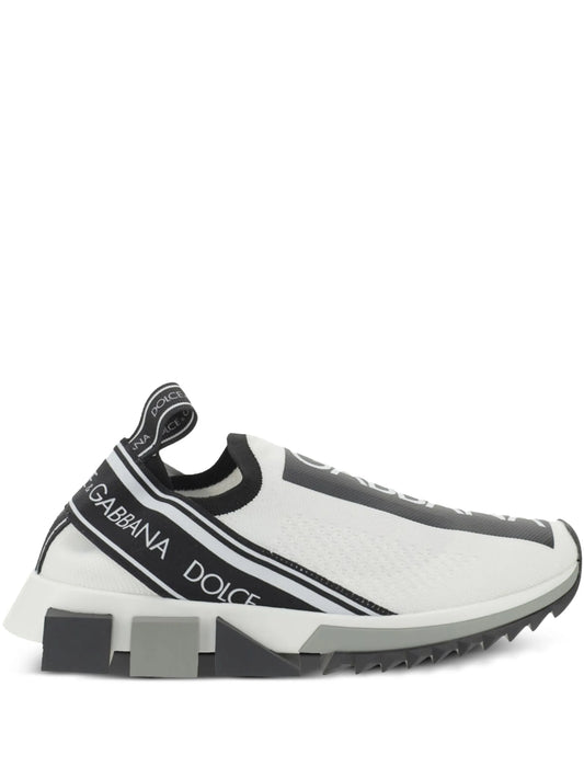 logo print sneakers