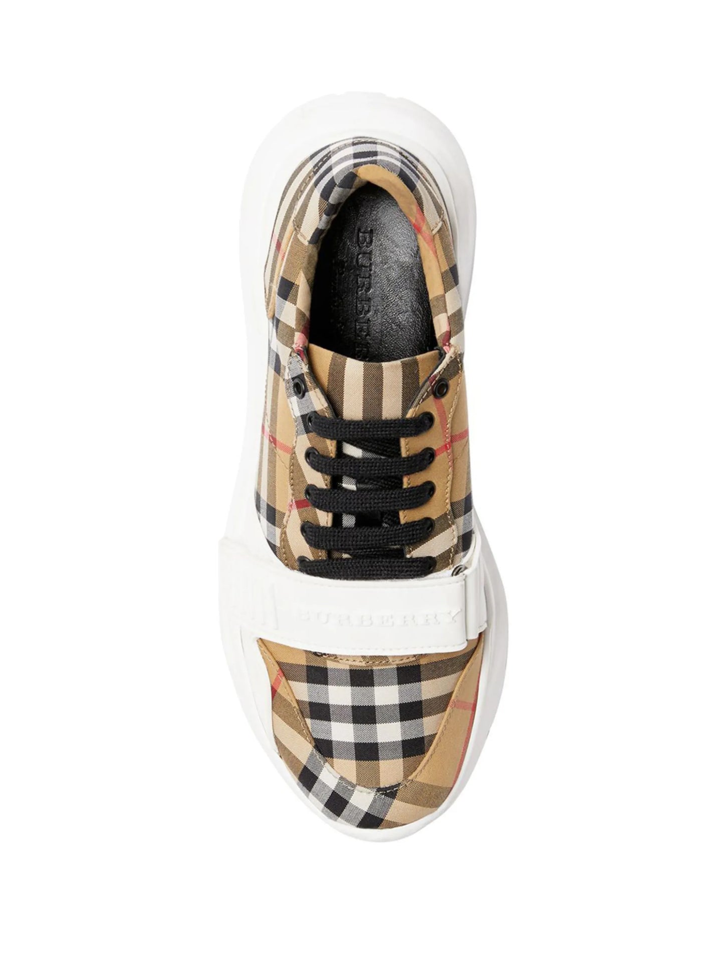 Vintage Check low-top neakers