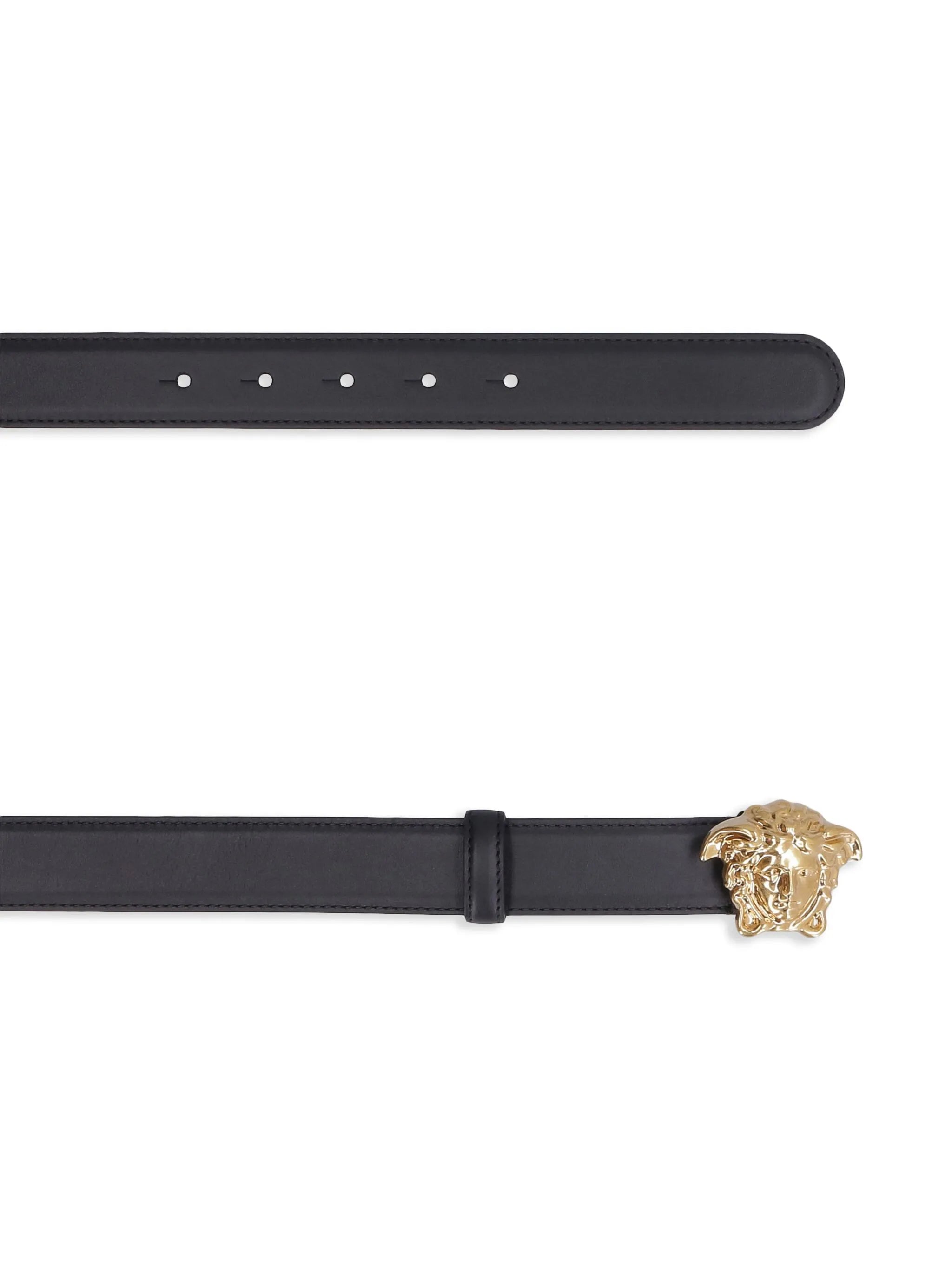 La Medusa leather belt