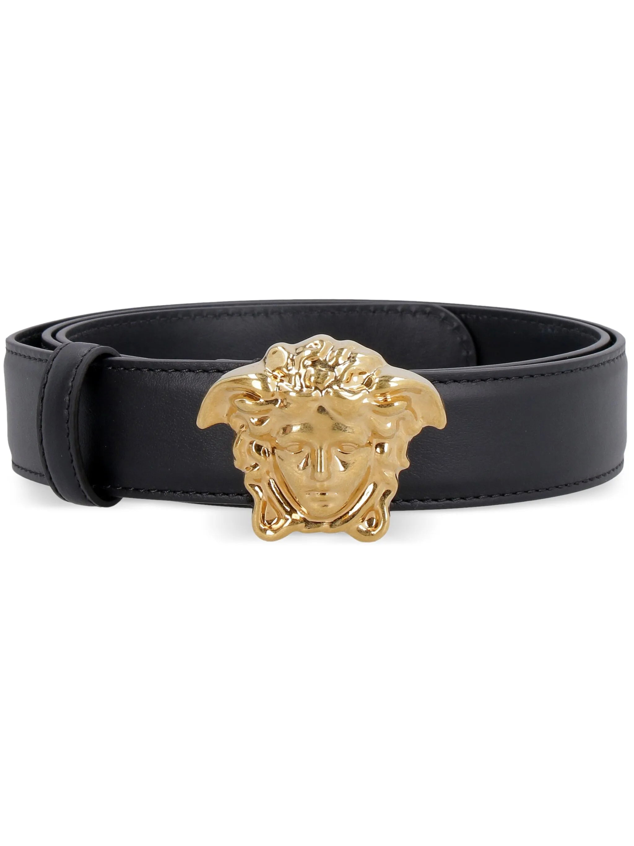 La Medusa leather belt