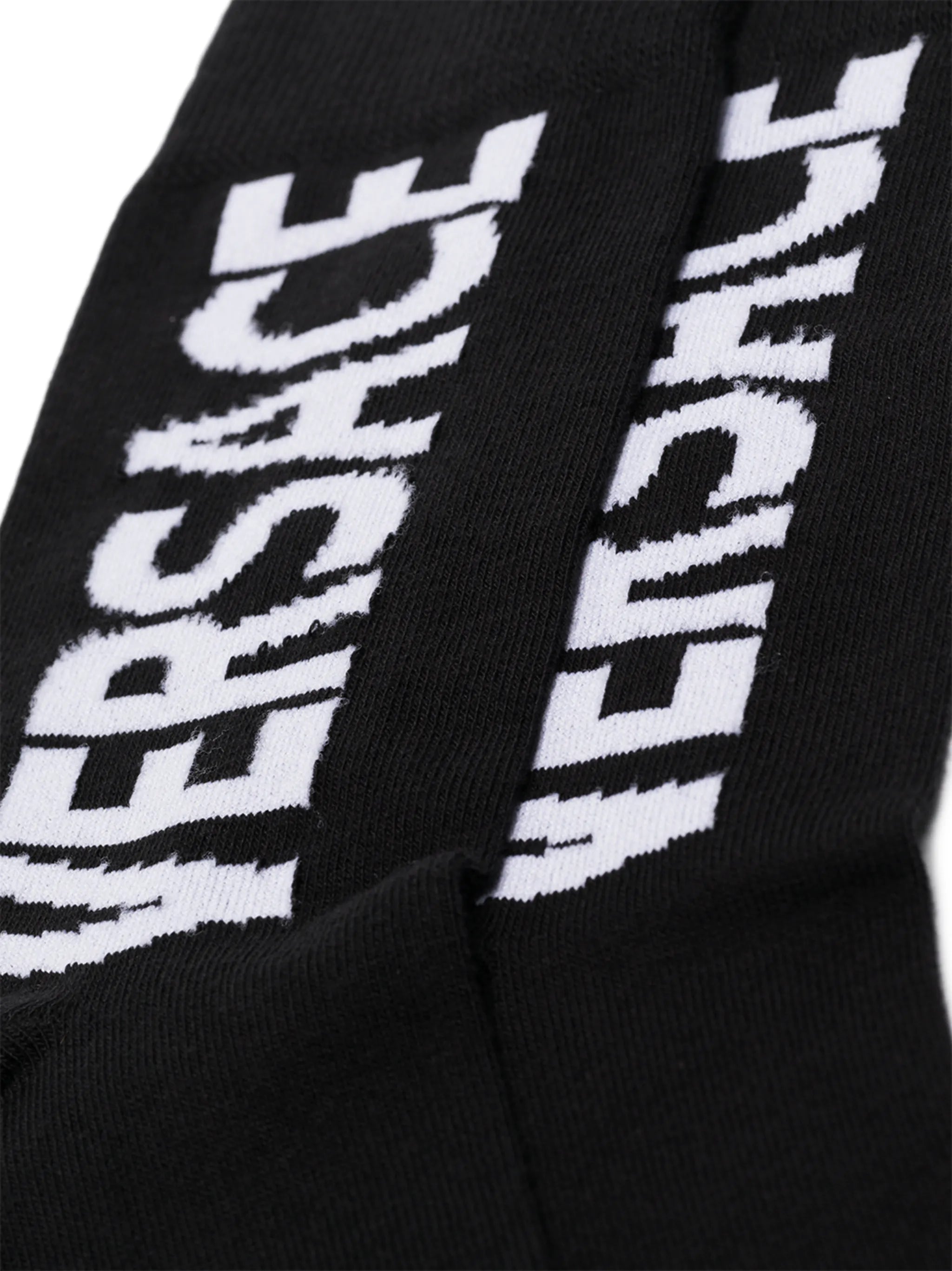 logo-jacquard socks