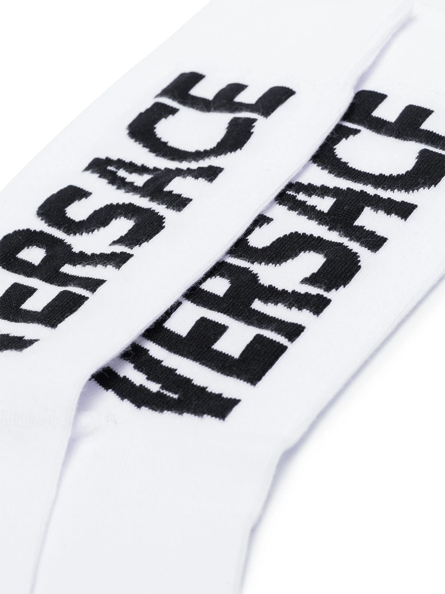 logo-jacquard socks