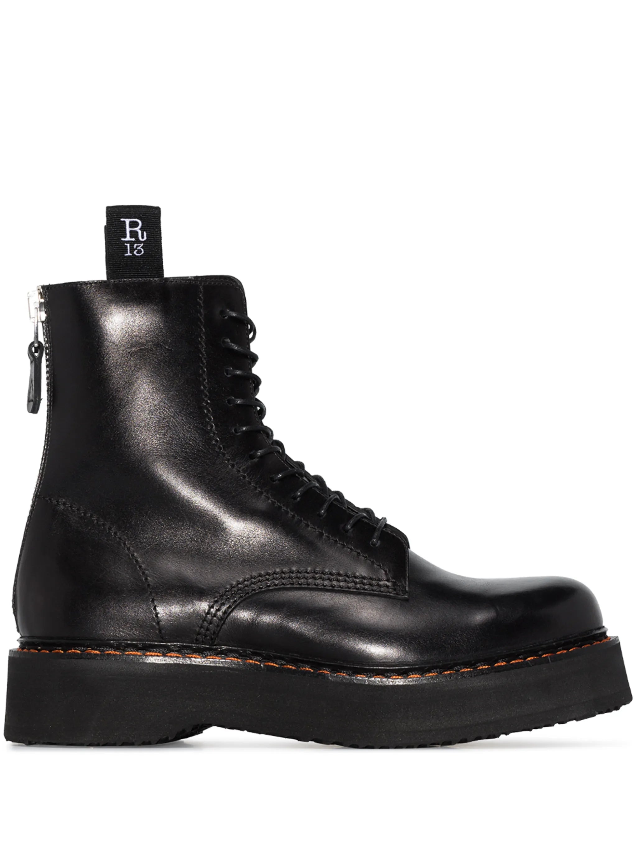 Stack 40 military boots