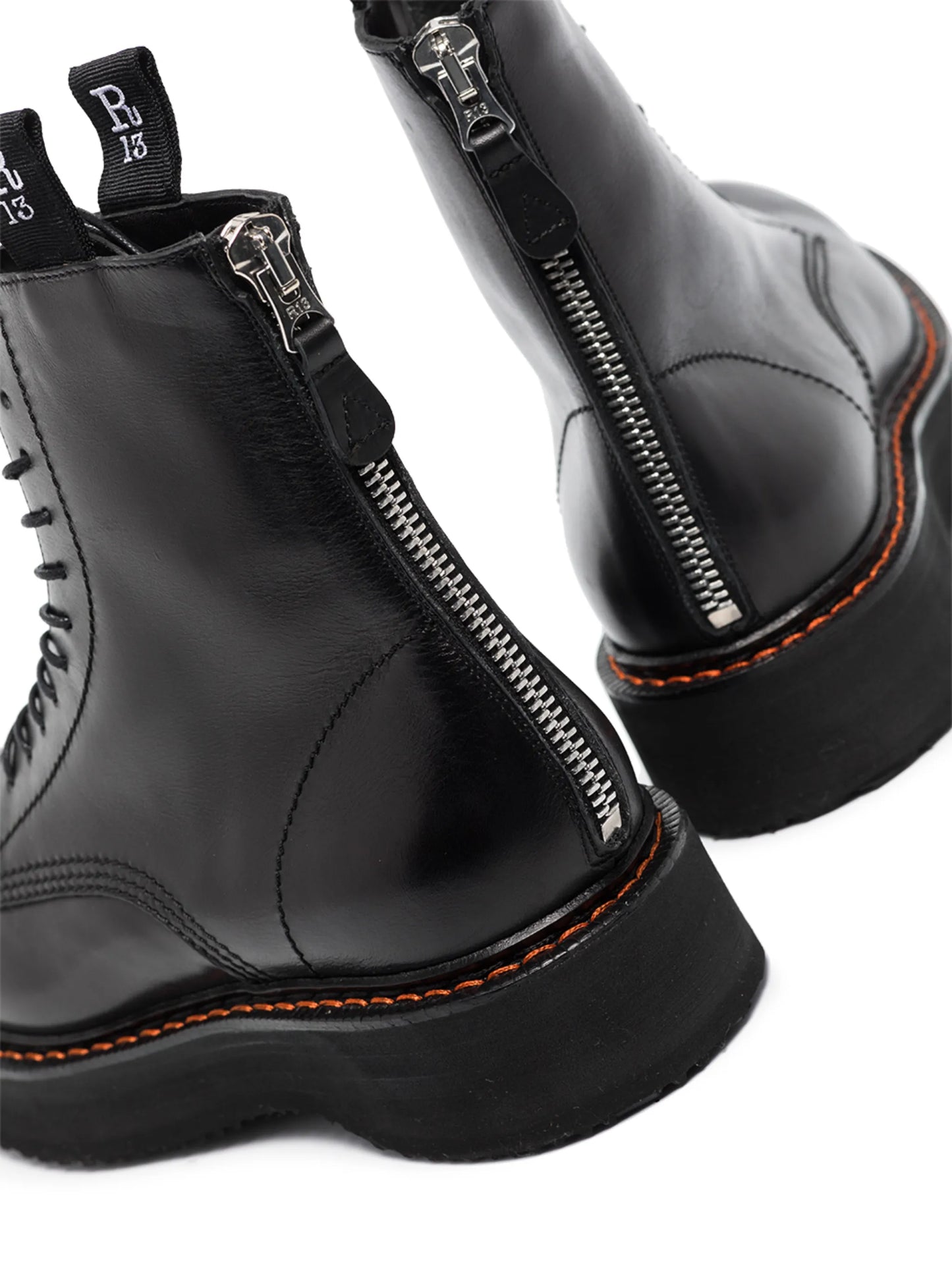 Stack 40 military boots