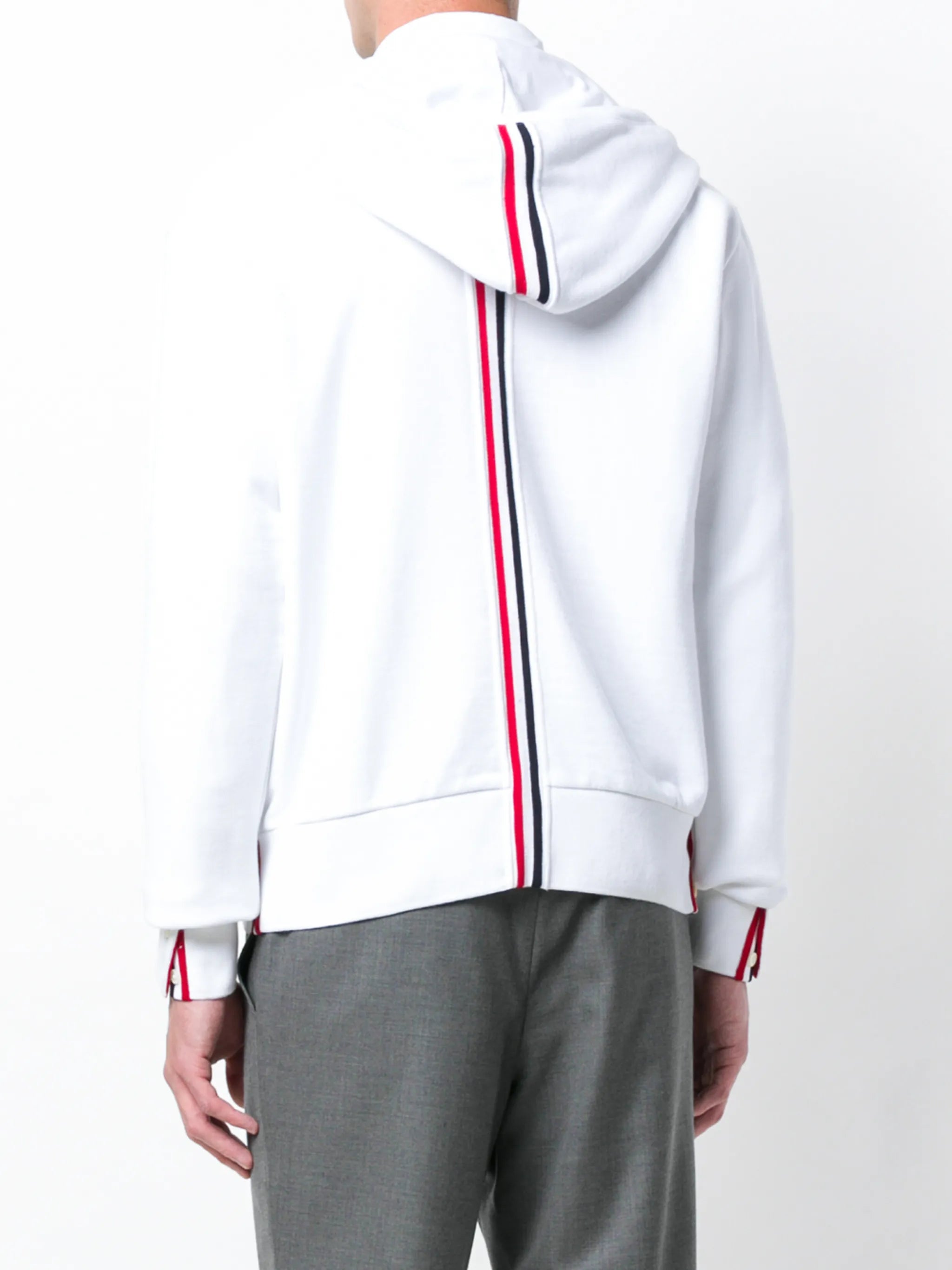 striped hoodie