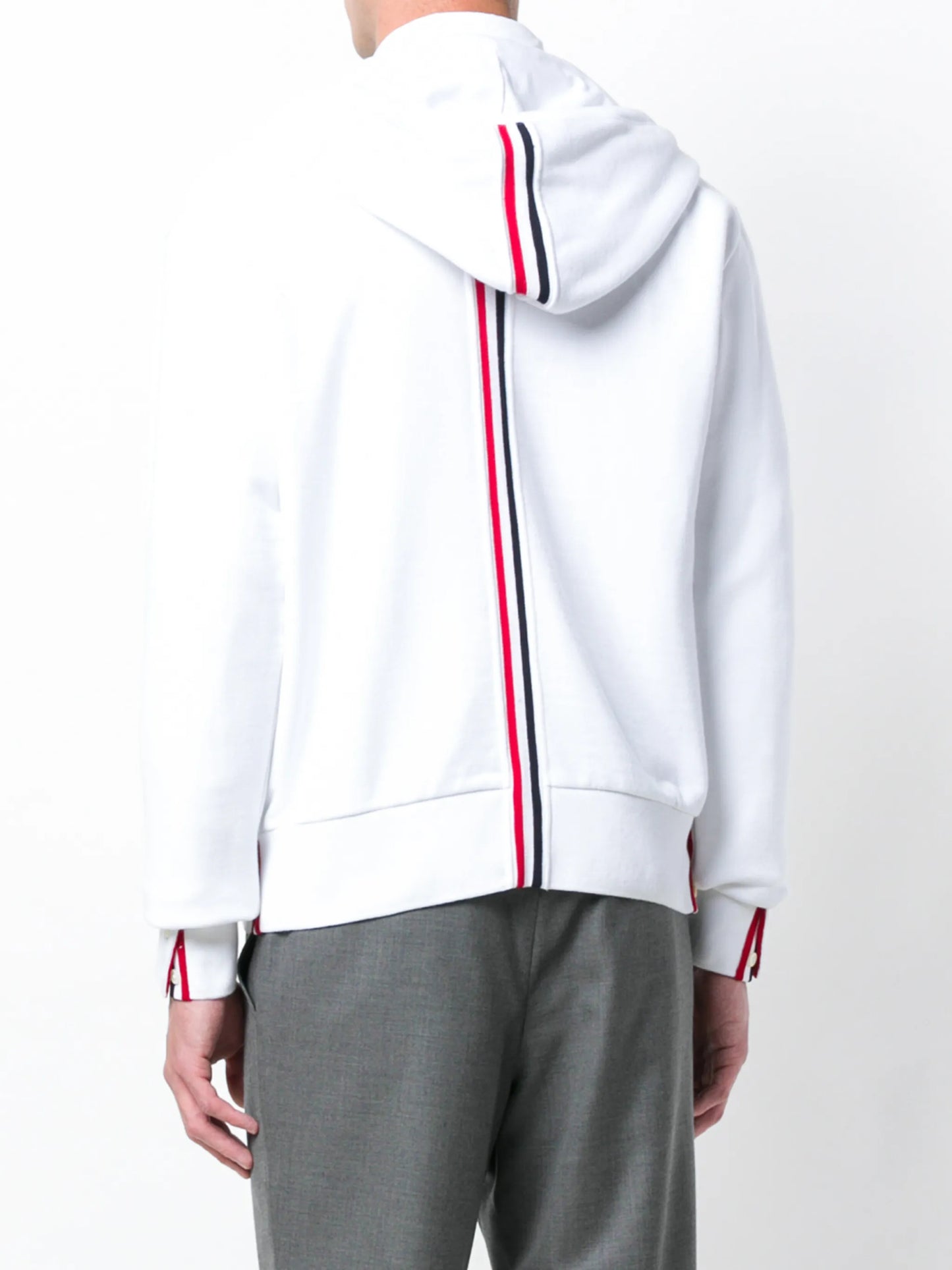 striped hoodie