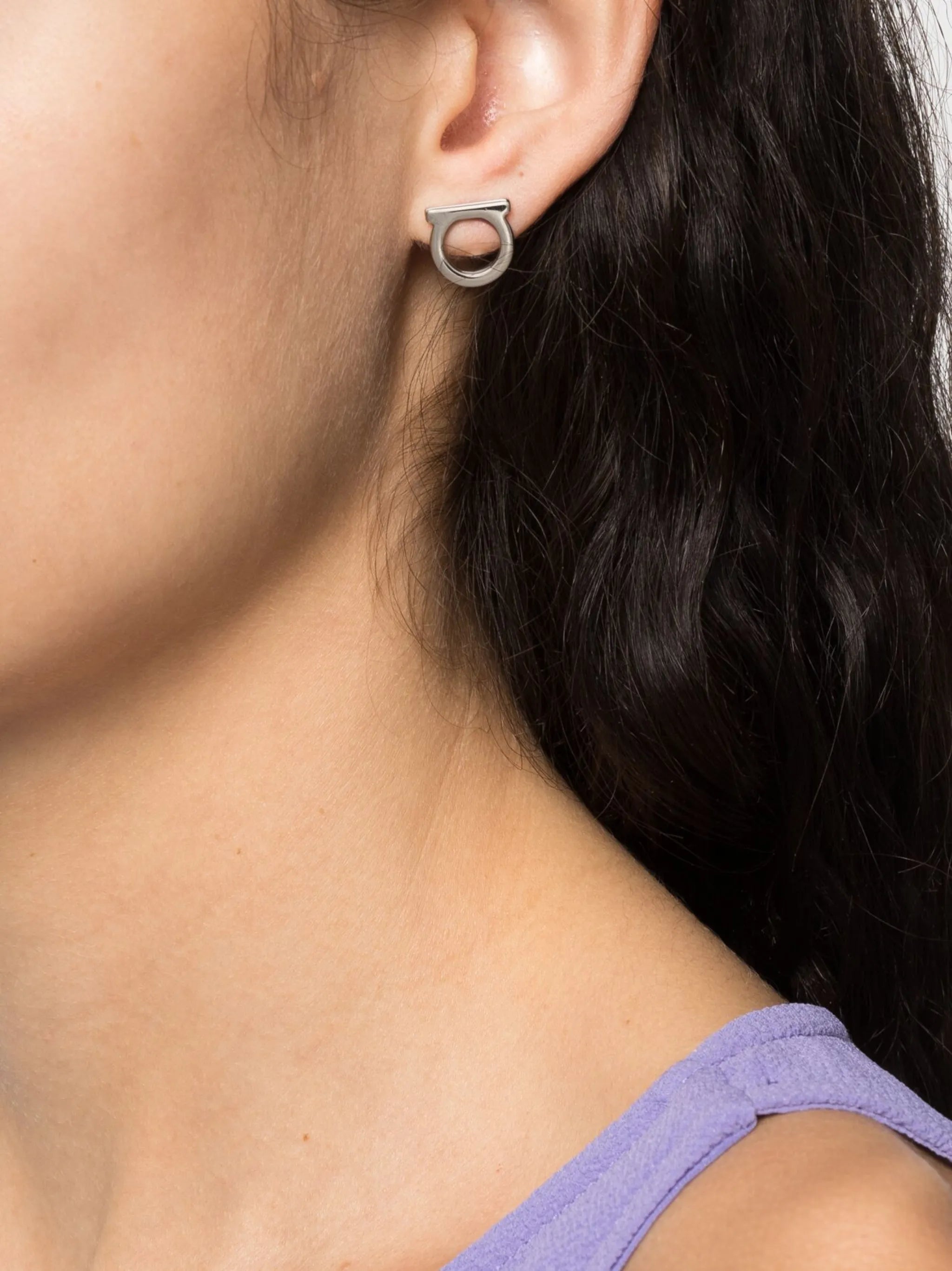 Gancini earrings (L)