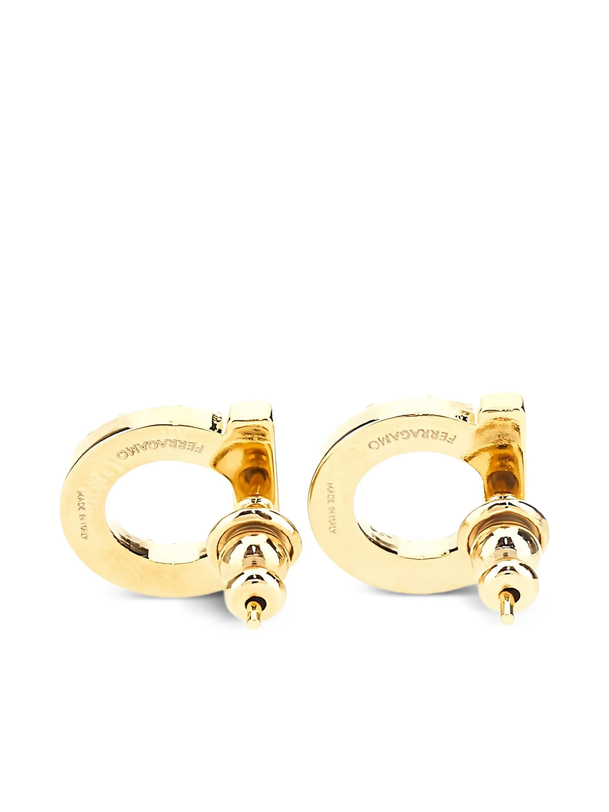 Gancini pearls earrings