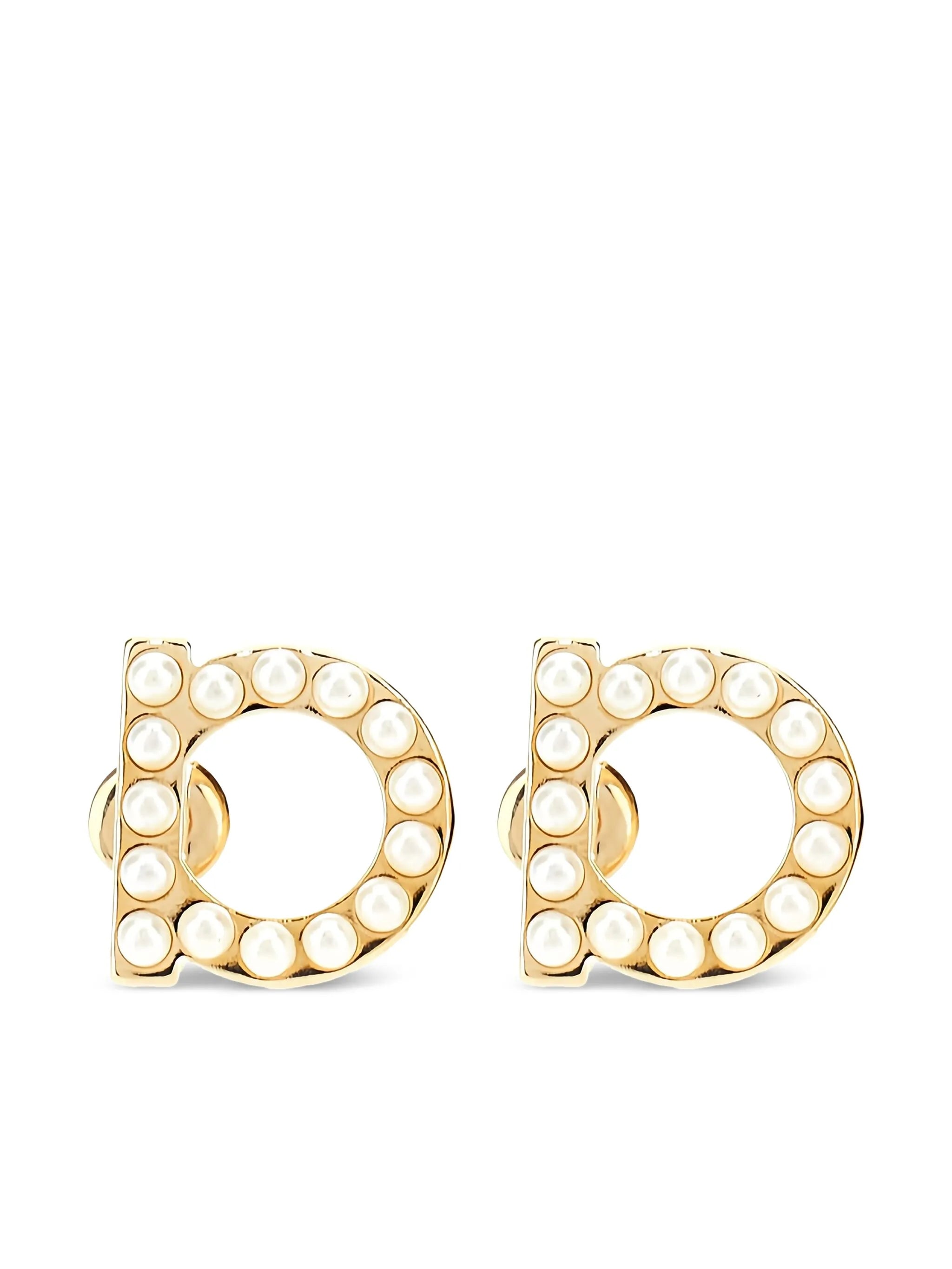 embellished Gancio earrings