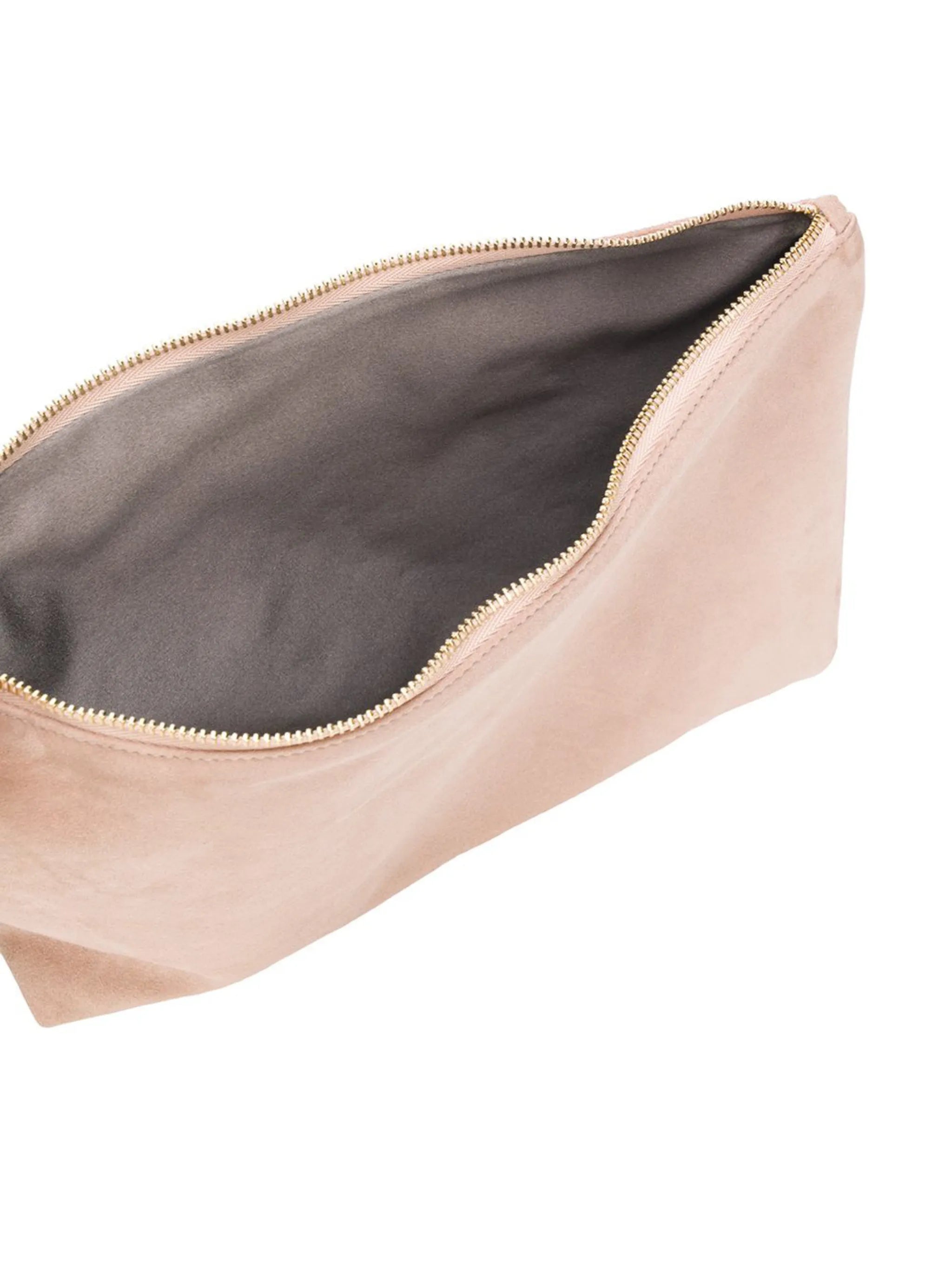 Callie suede clutch