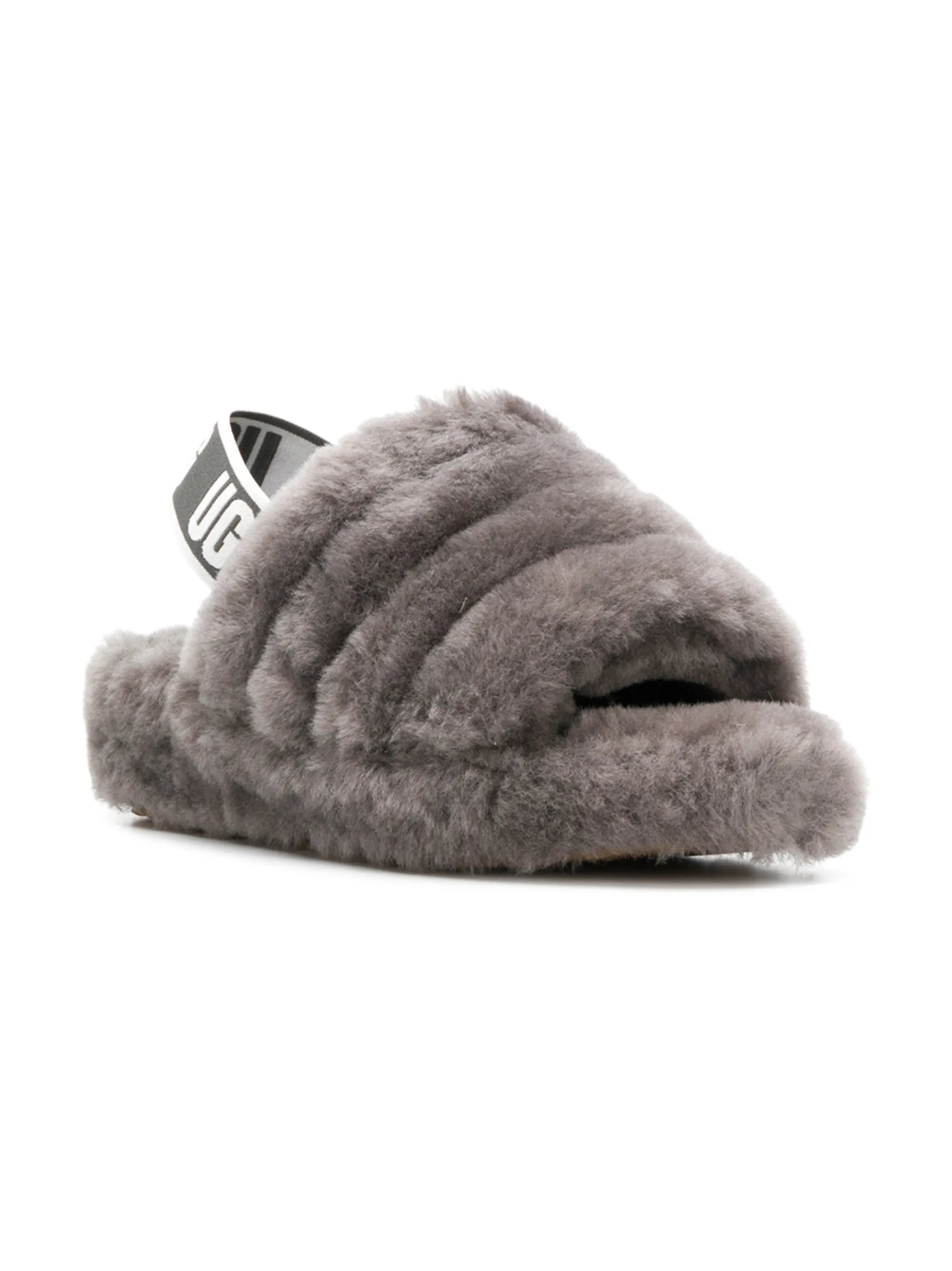 slingback woolly slippers