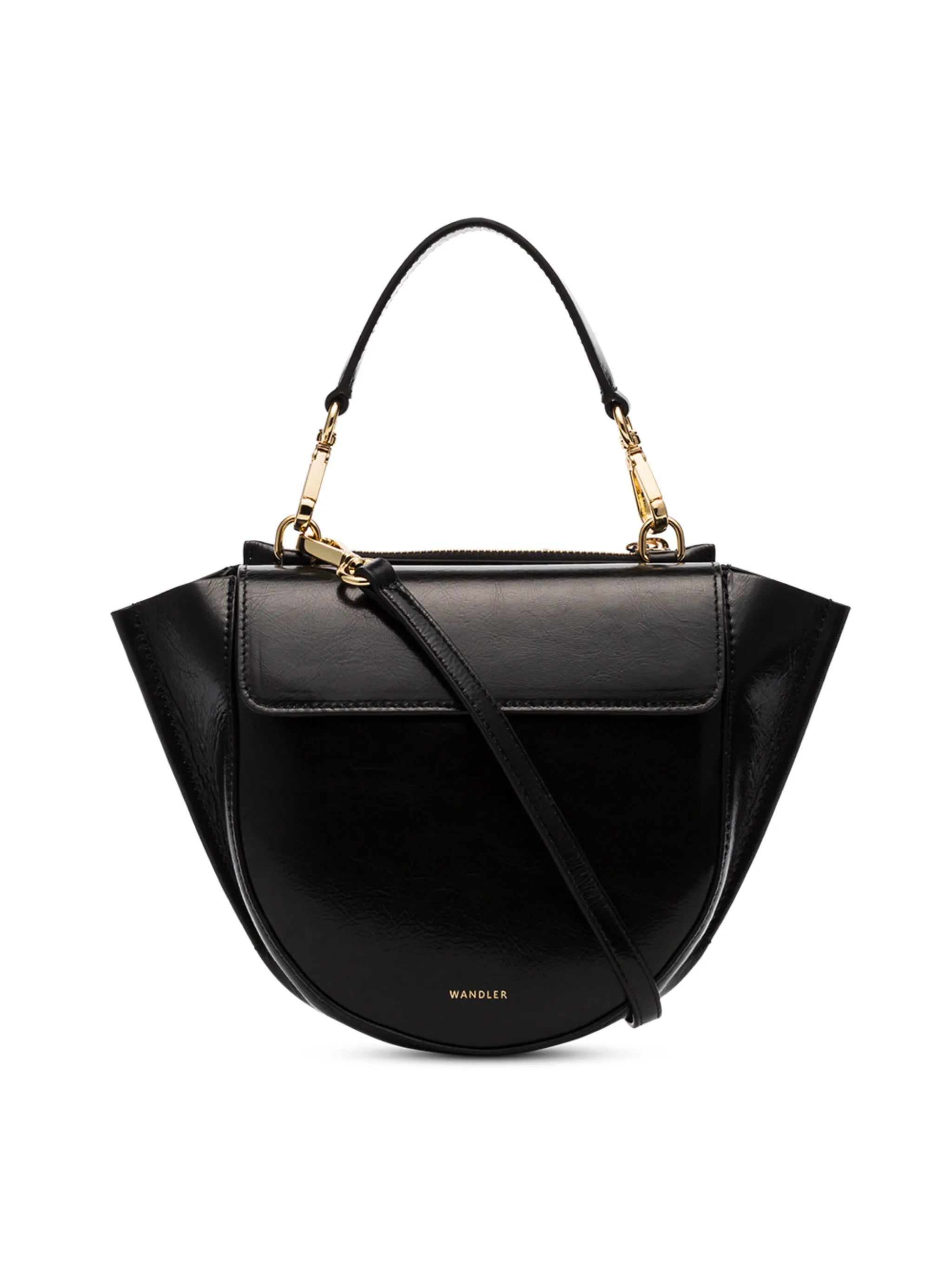 mini Hortensia leather shoulder bag