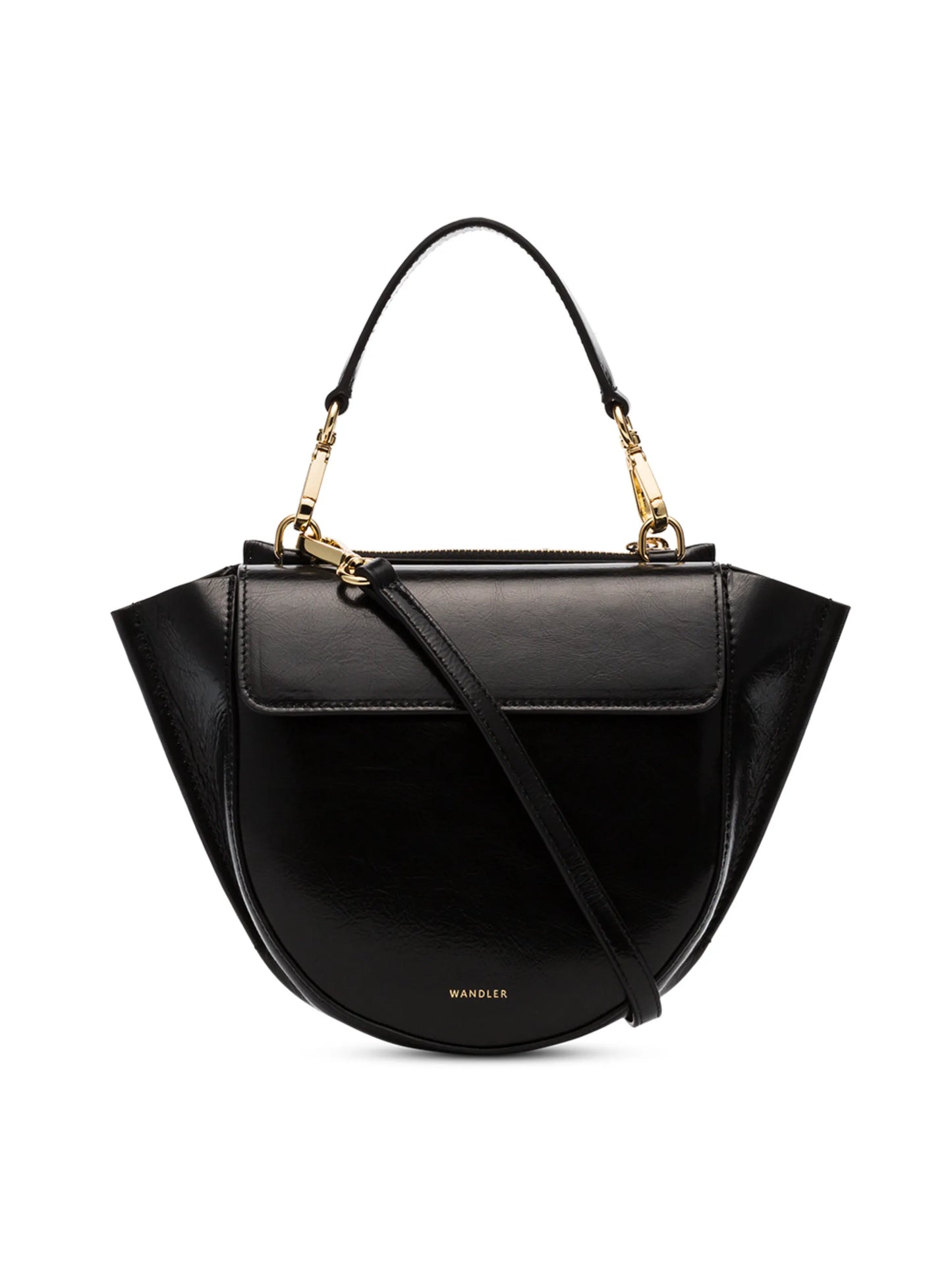 mini Hortensia leather shoulder bag