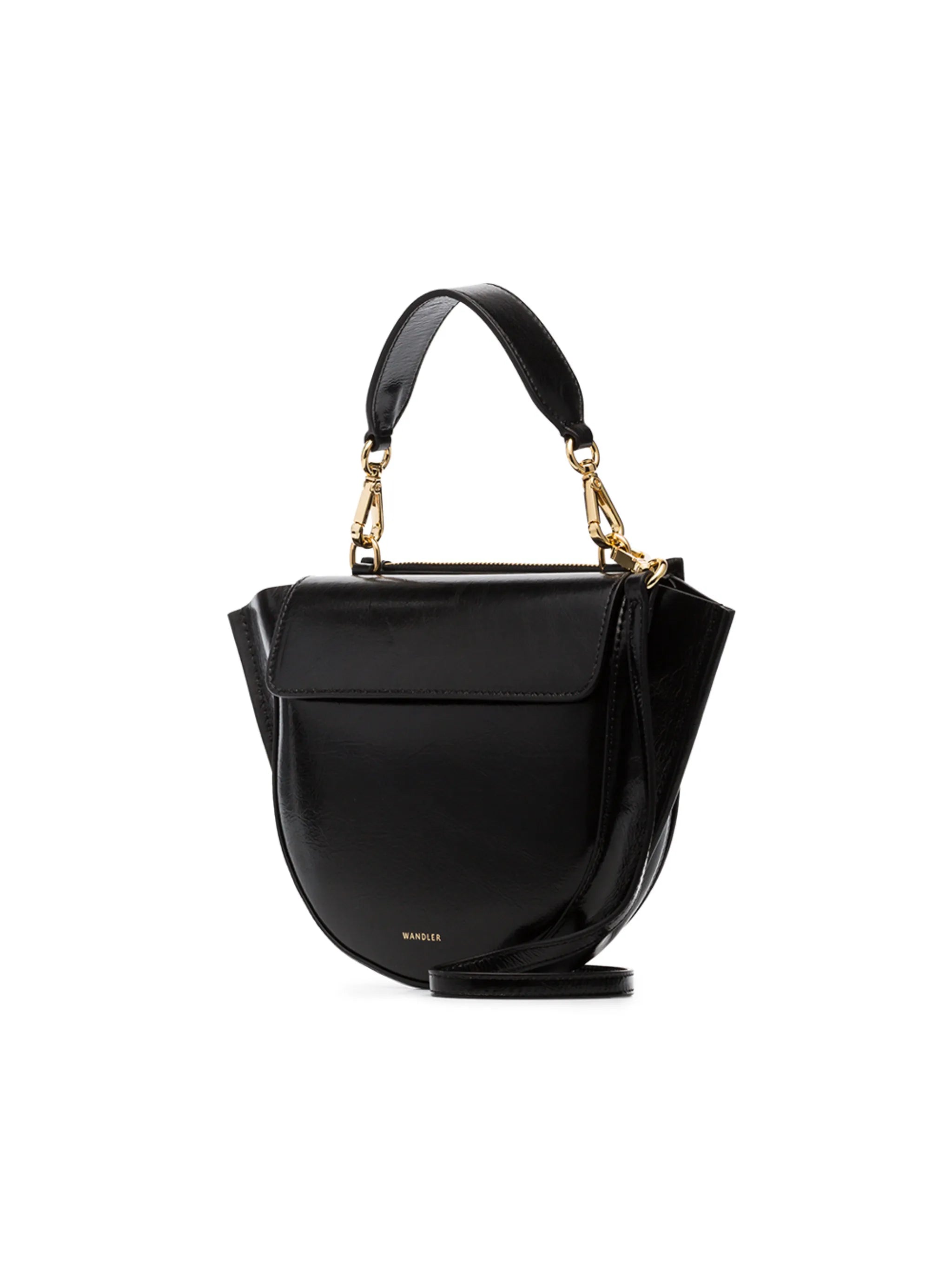 mini Hortensia leather shoulder bag