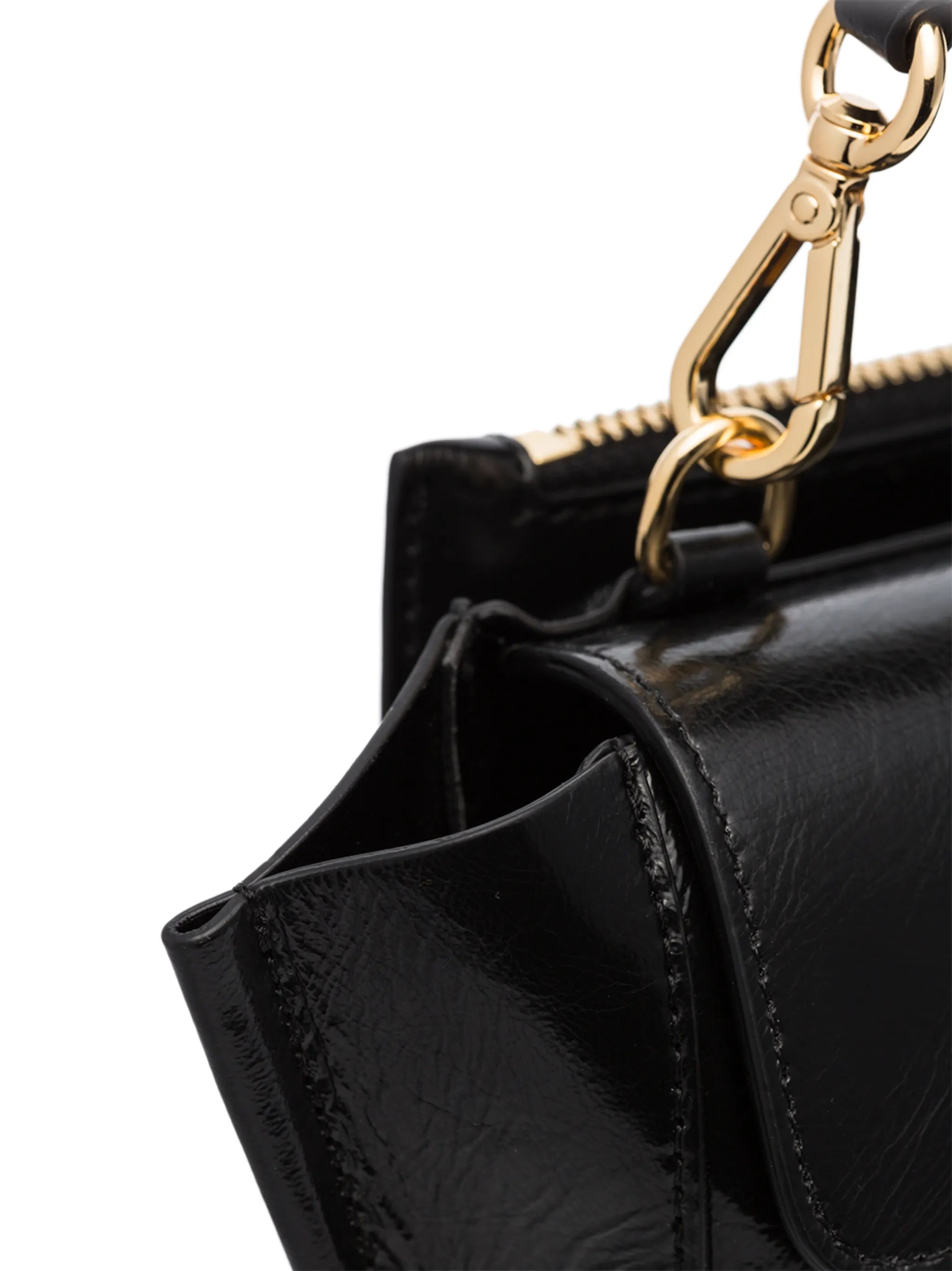 mini Hortensia leather shoulder bag