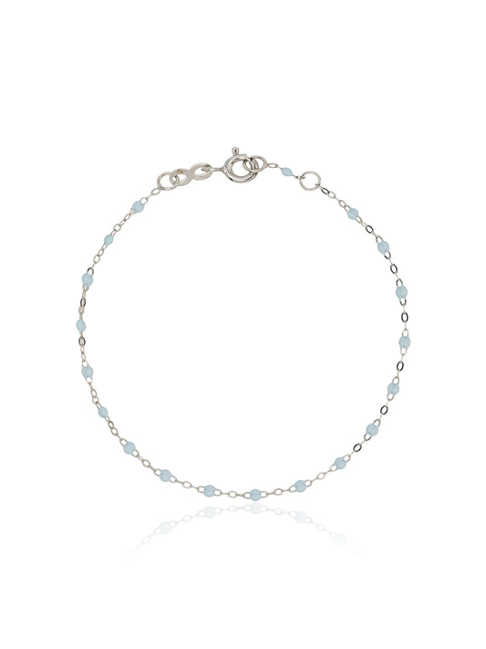 18kt white gold Classic Gigi baby blue bracelet