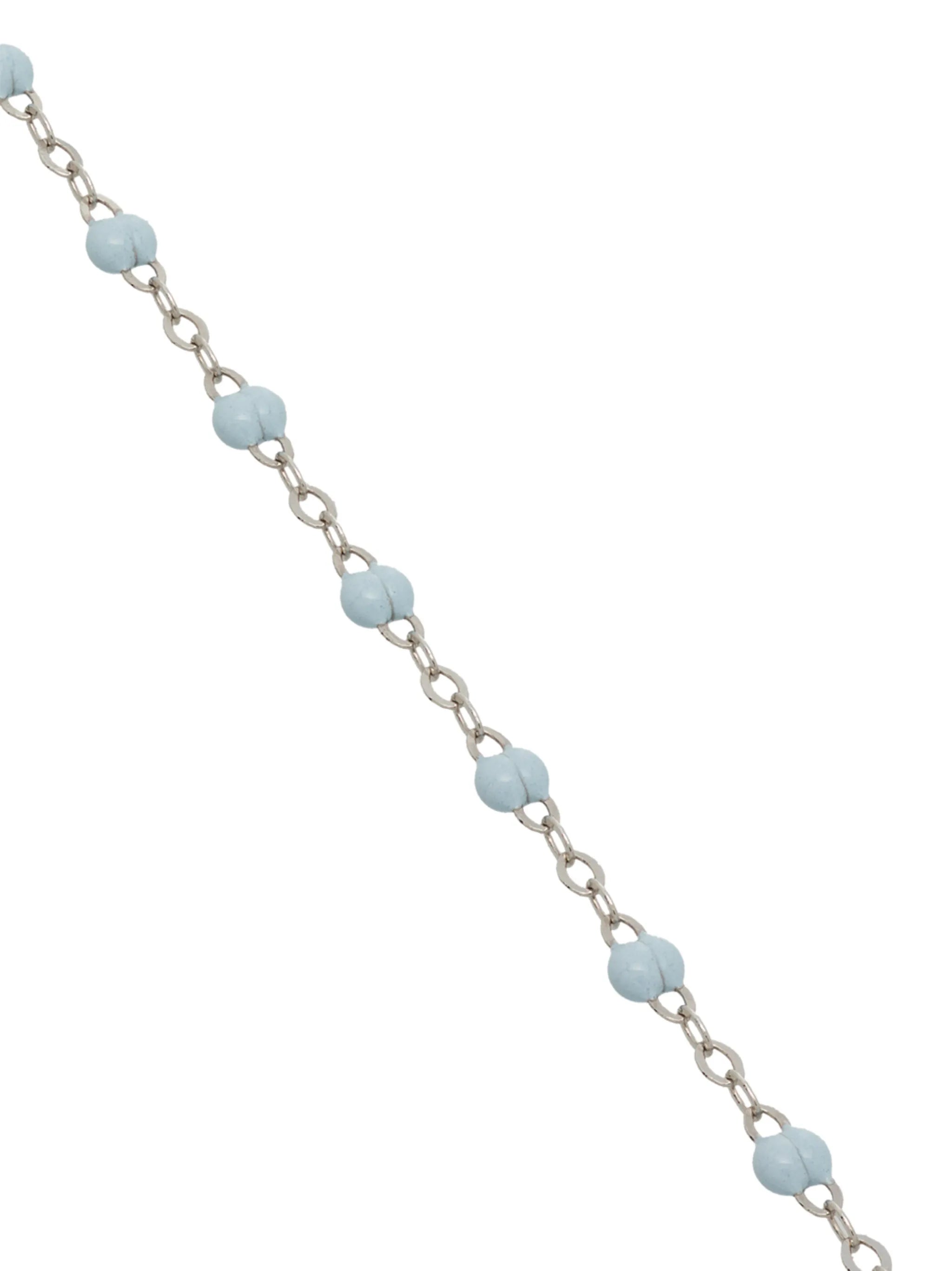 18kt white gold Classic Gigi baby blue bracelet