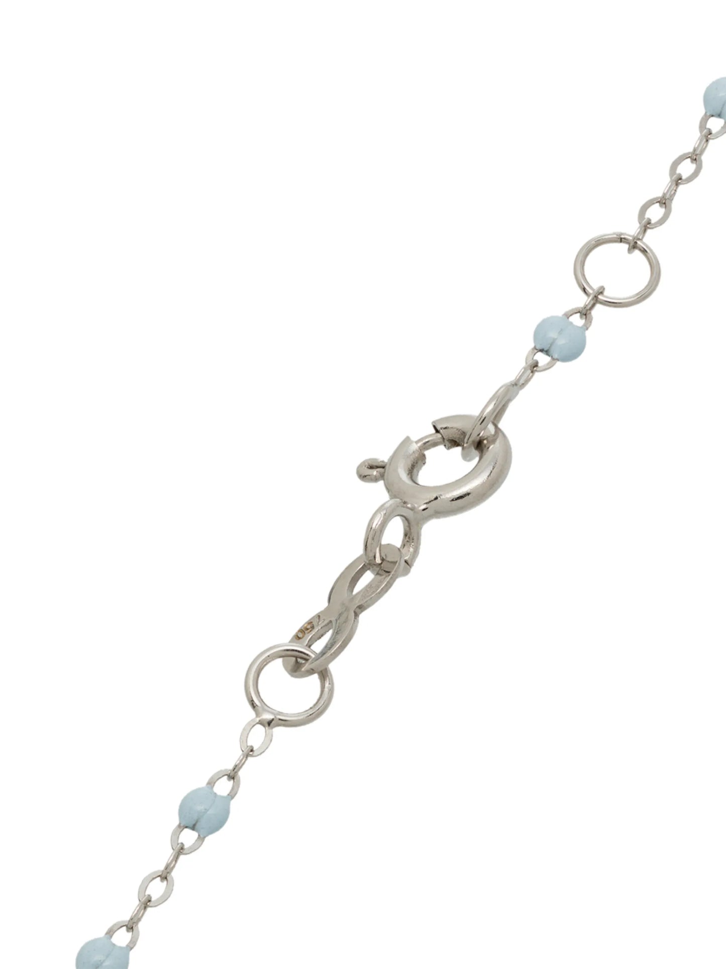 18kt white gold Classic Gigi baby blue bracelet