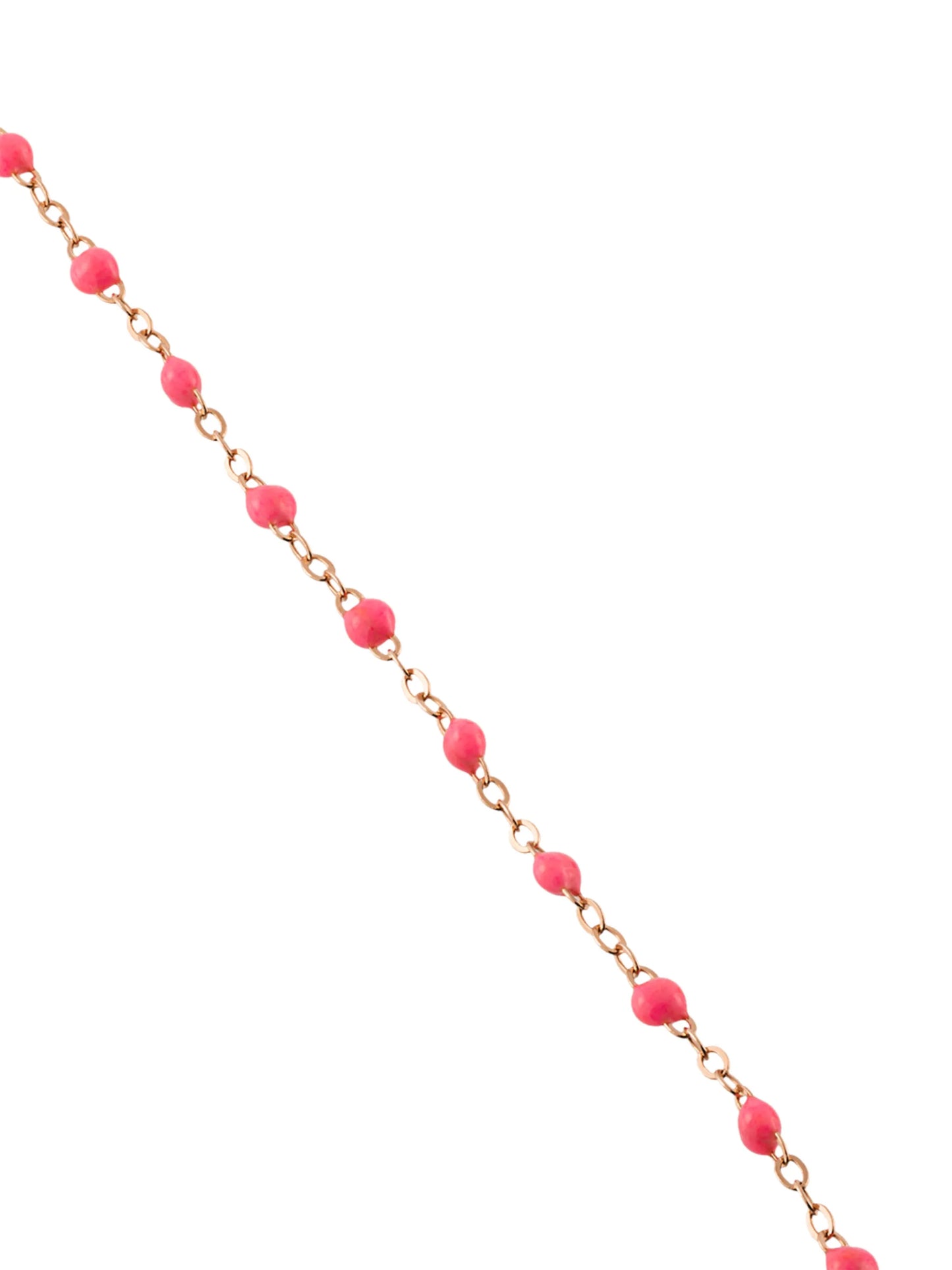 18kt rose gold Classic Gigi Madone baby pink bracelet