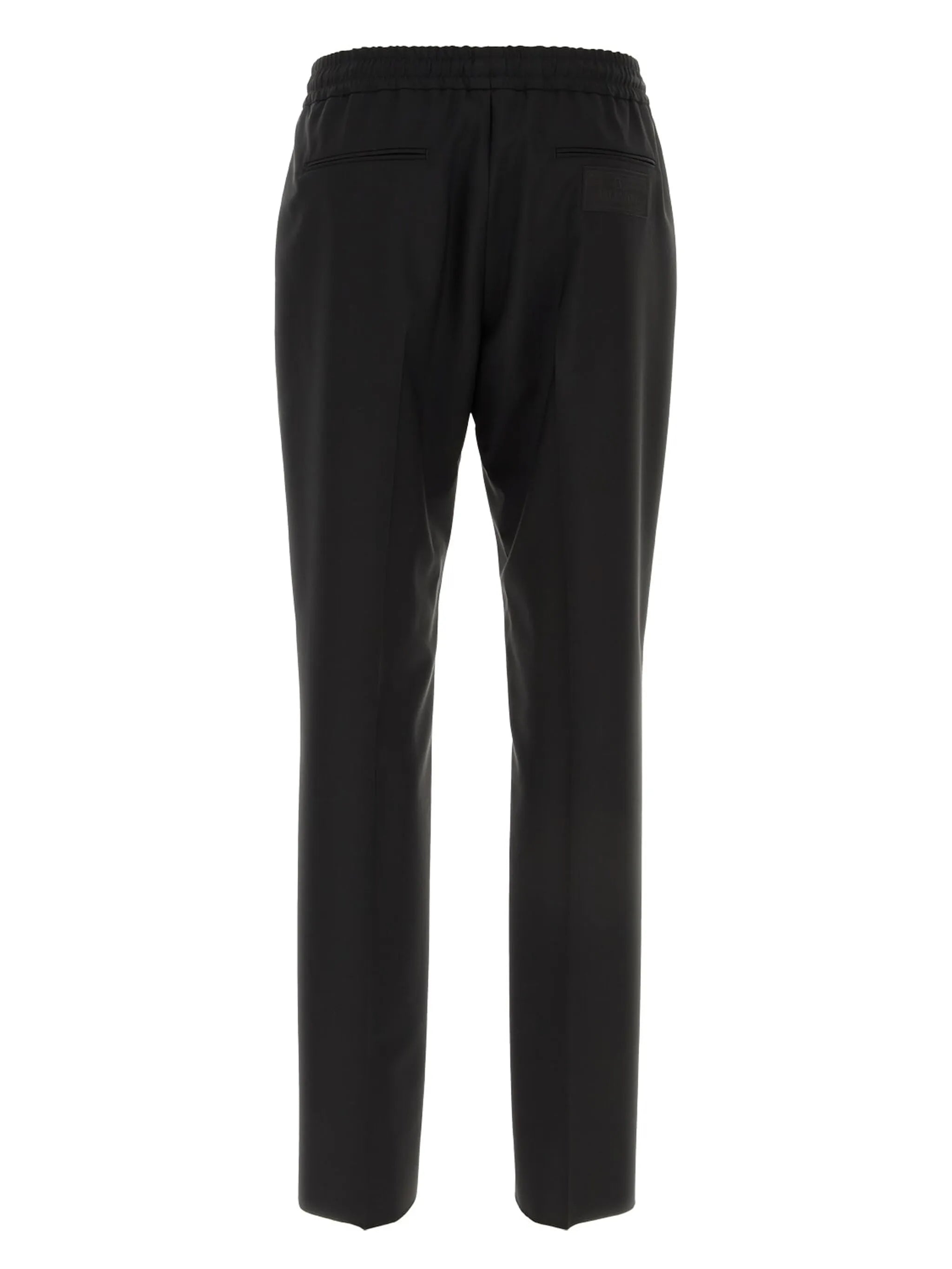 side-stripe drawstring trousers