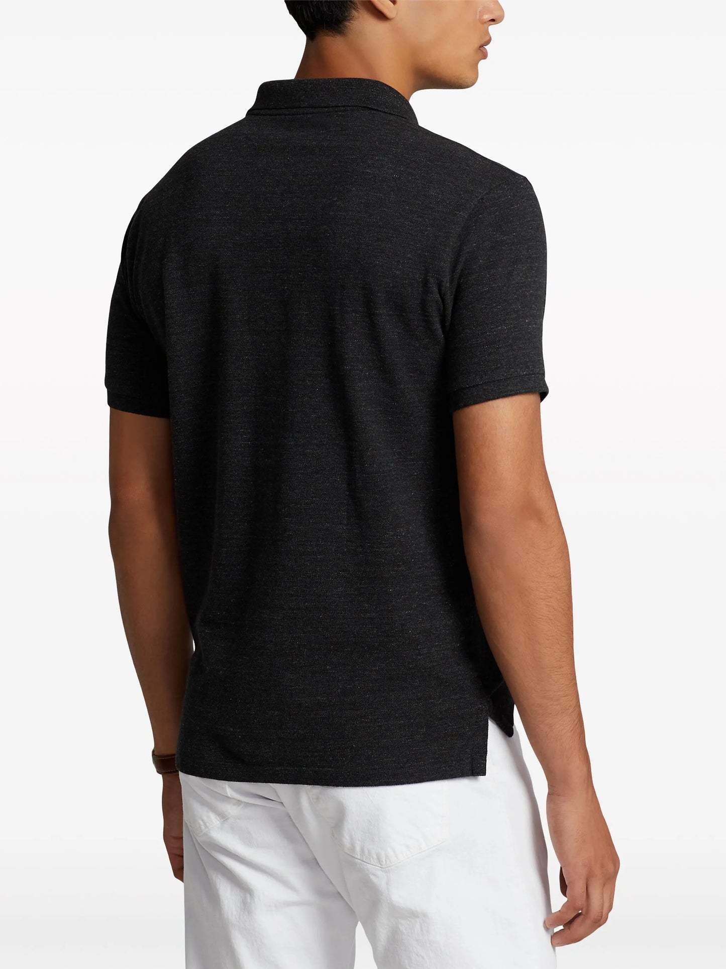 logo-embroidered T-shirt