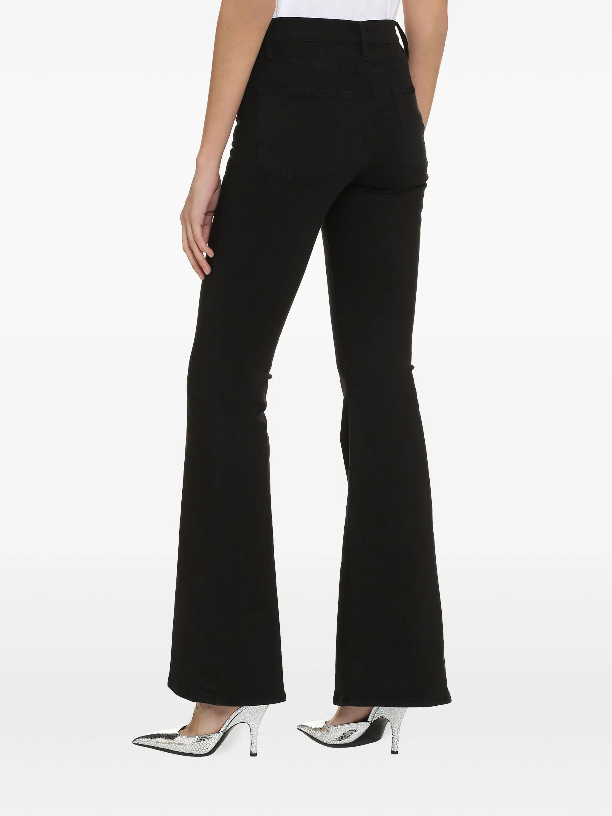 Le High flared jeans