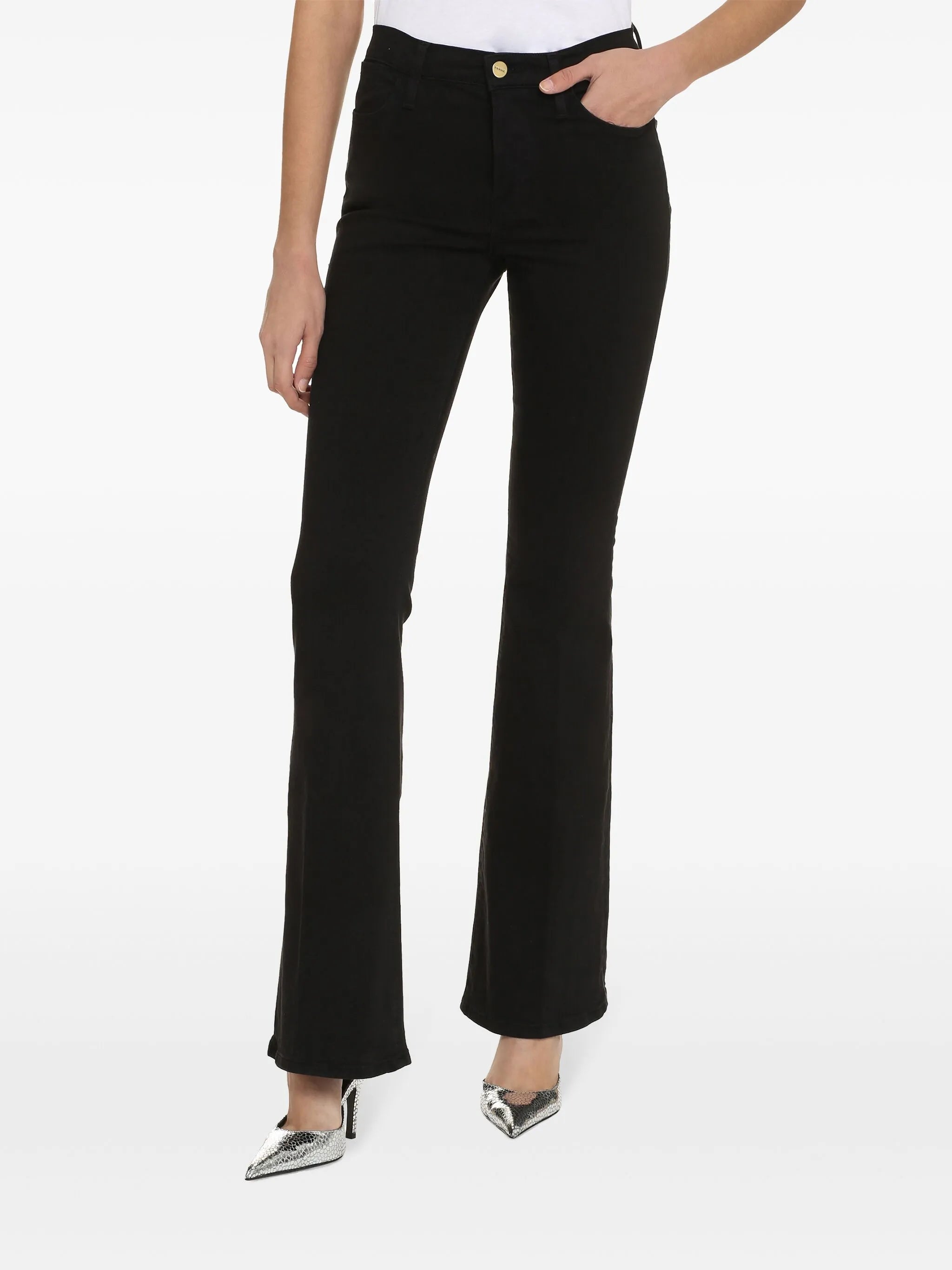 Le High flared jeans