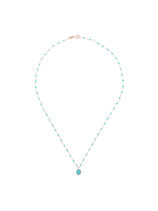 18kt rose gold diamond necklace