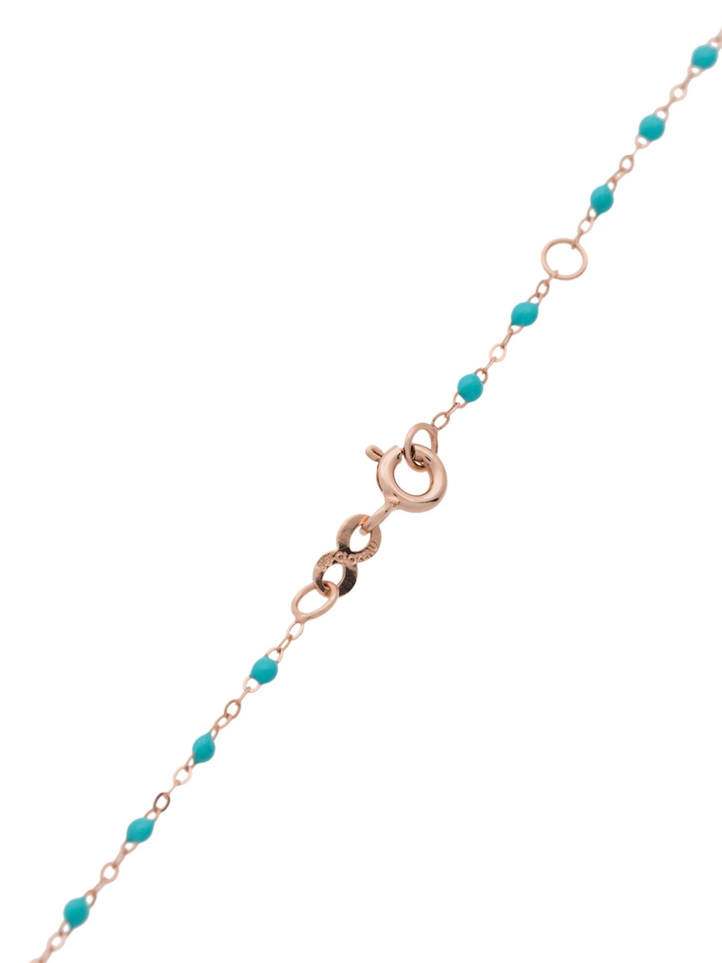18kt rose gold diamond necklace