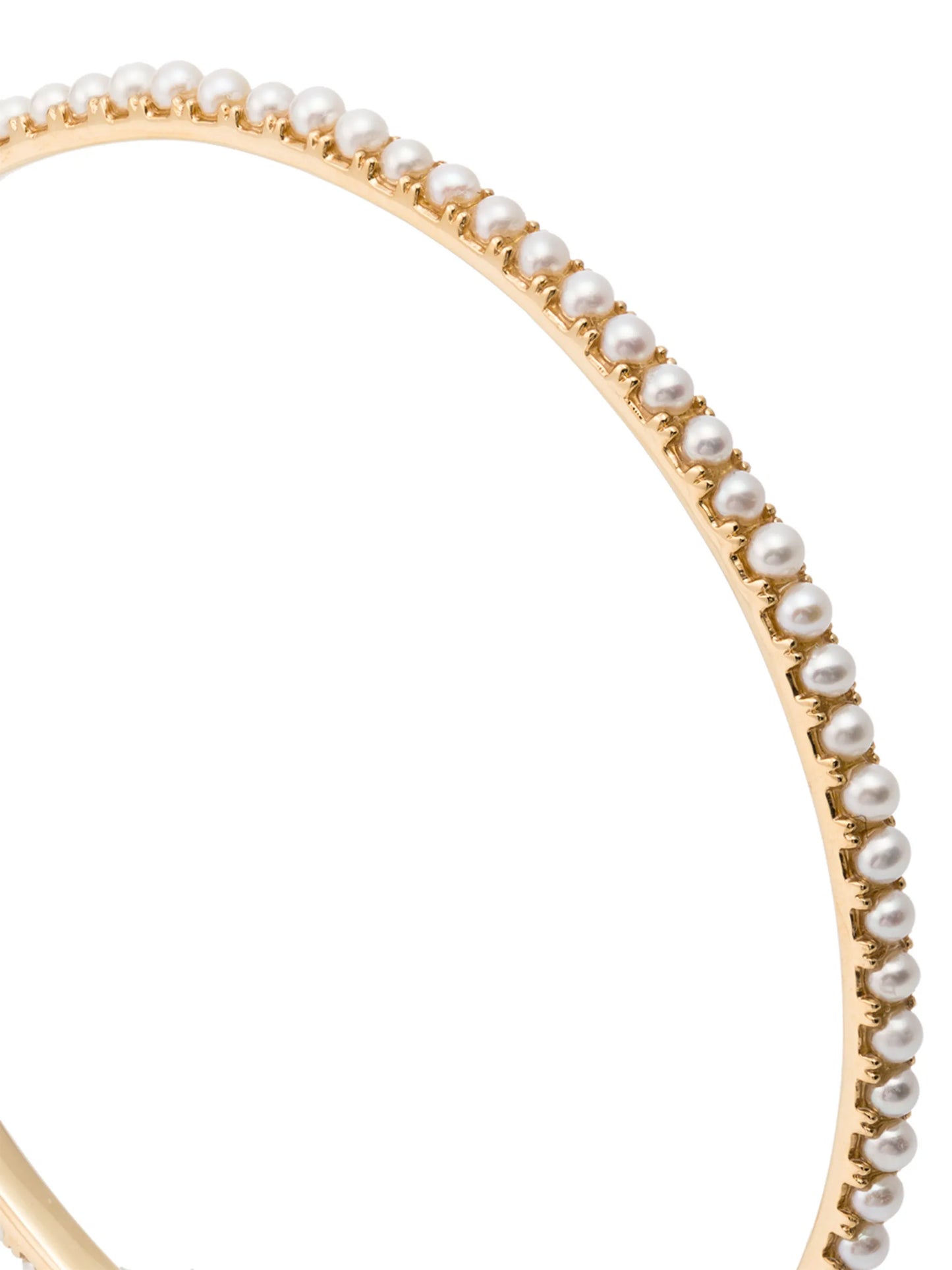 18kt yellow gold pearl bracelet
