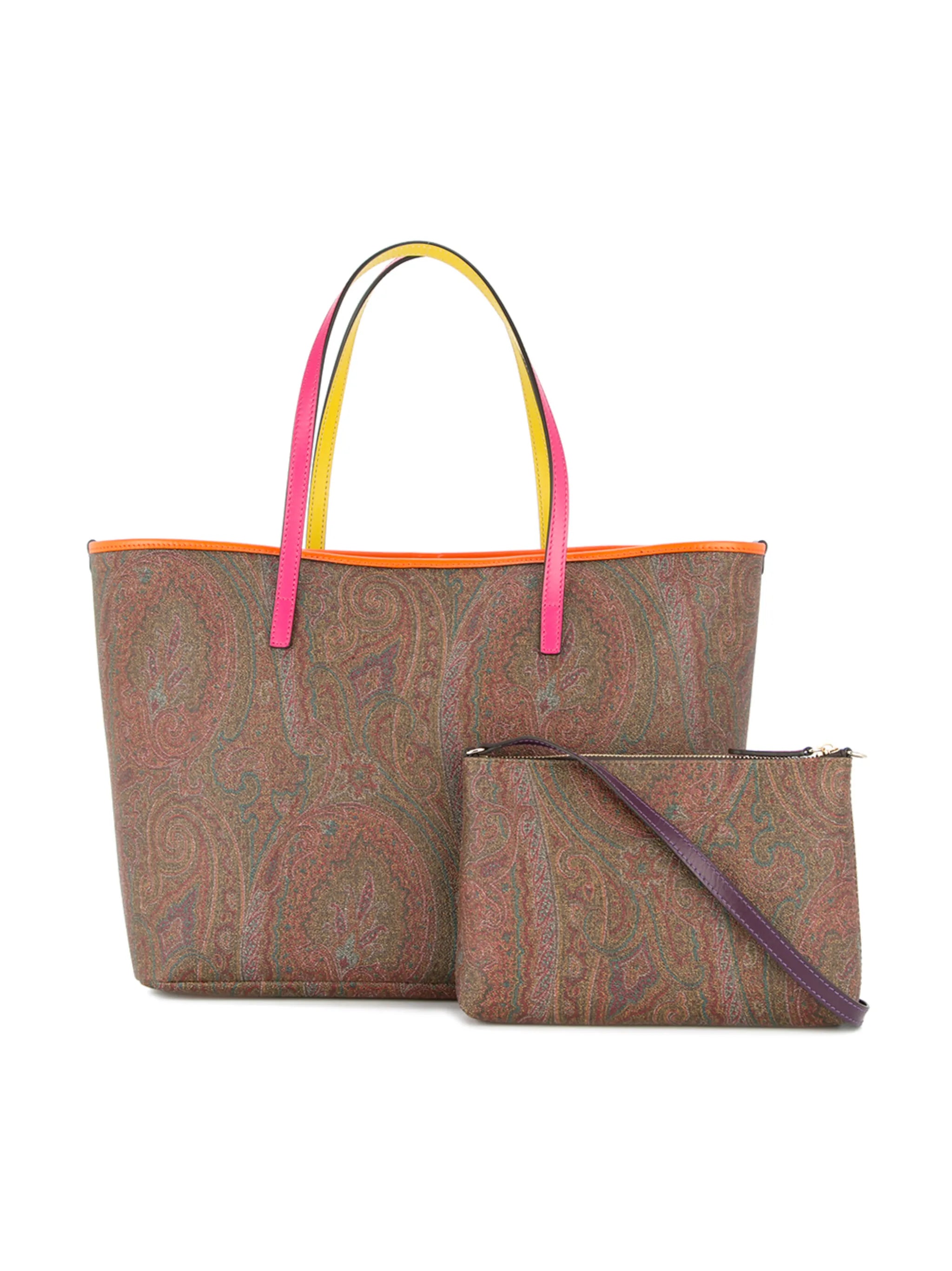 paisley shopper bag