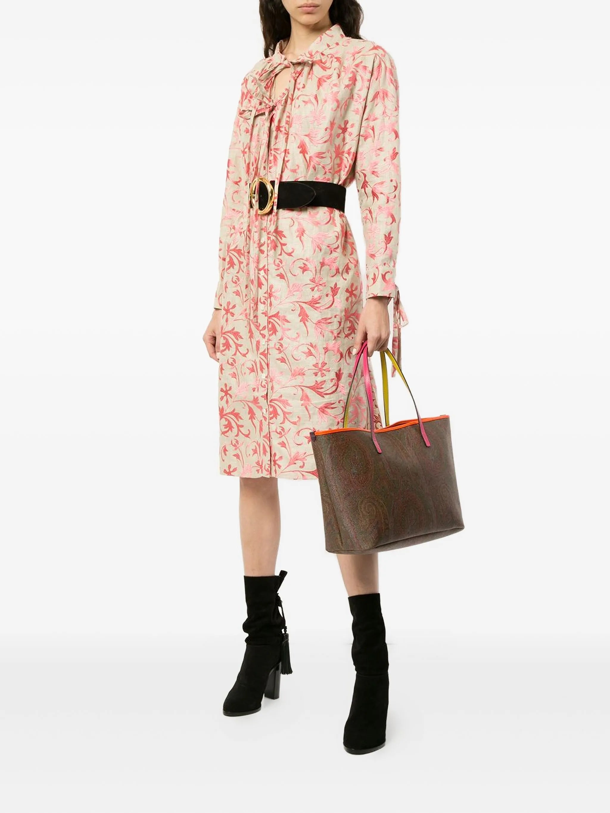 paisley shopper bag