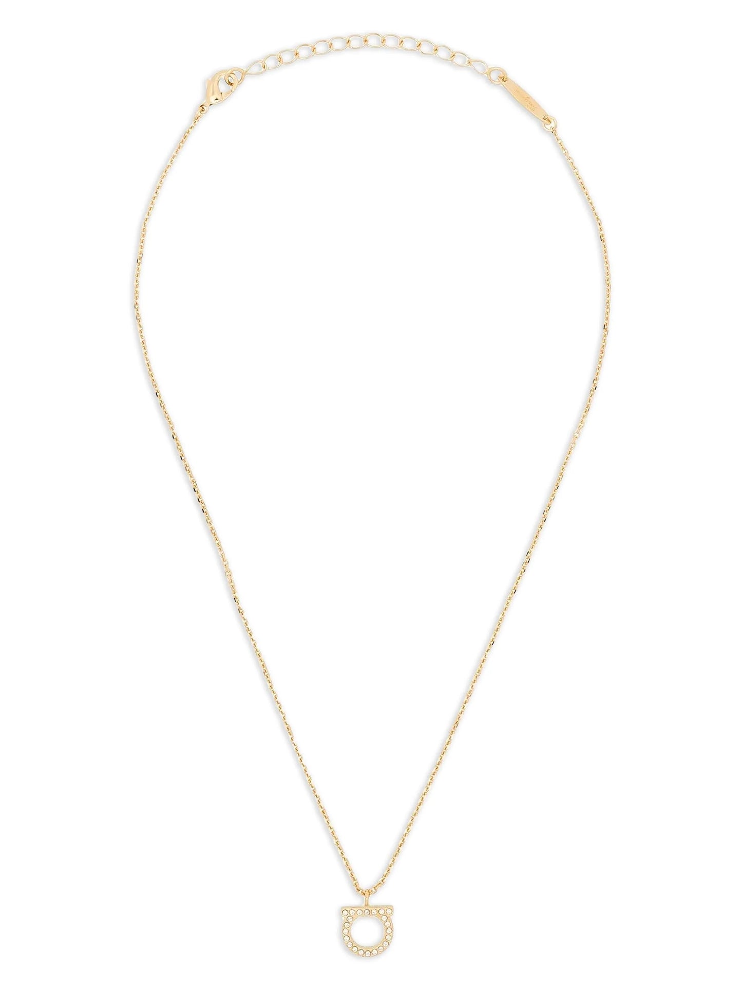 Gancini crystals necklace