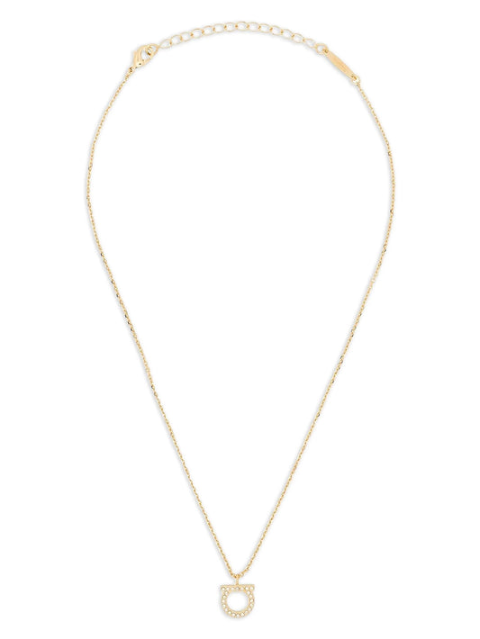 Gancini crystals necklace