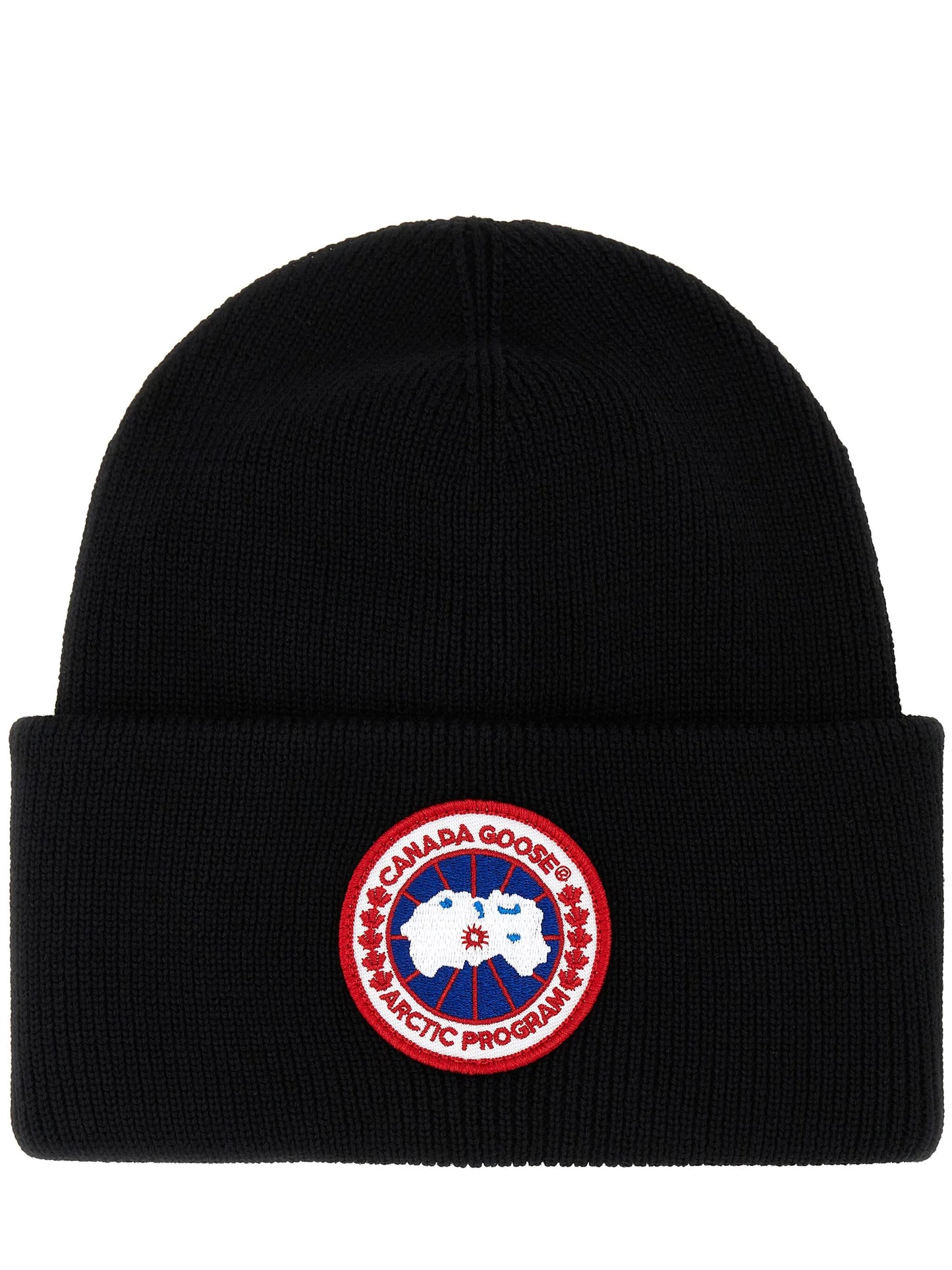 Arctic Toque logo-patch beanie