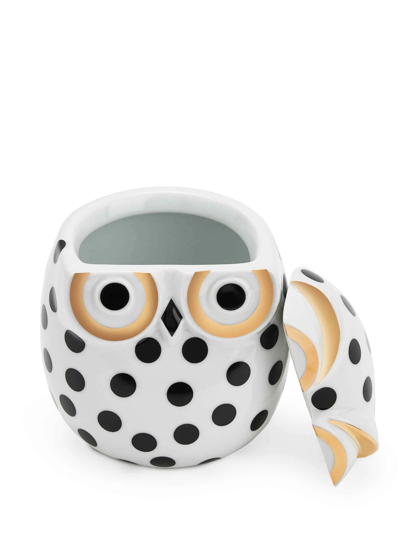 Civetta Impallinata porcelain jar (12cm)