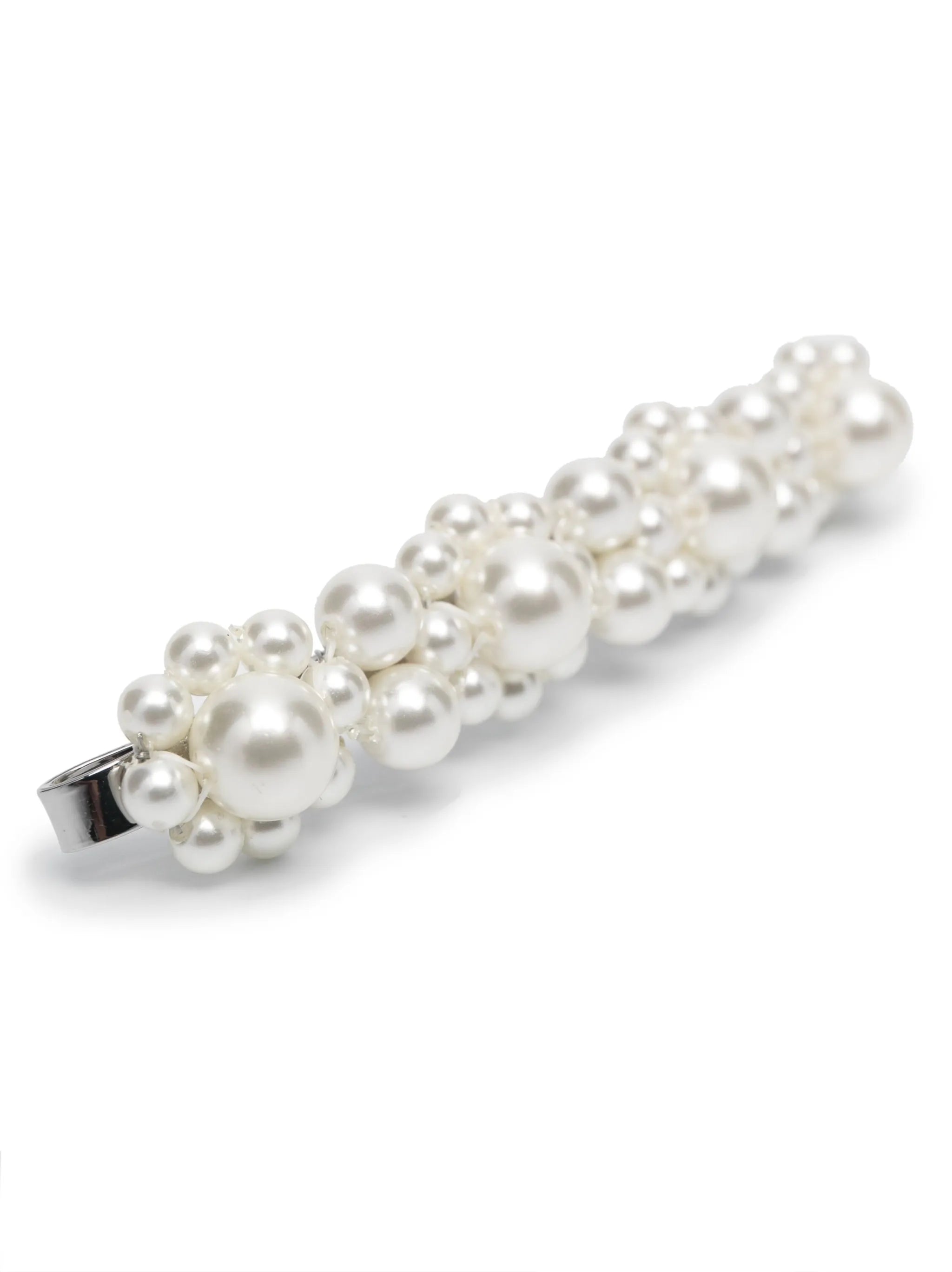 pearl embellished hairclip