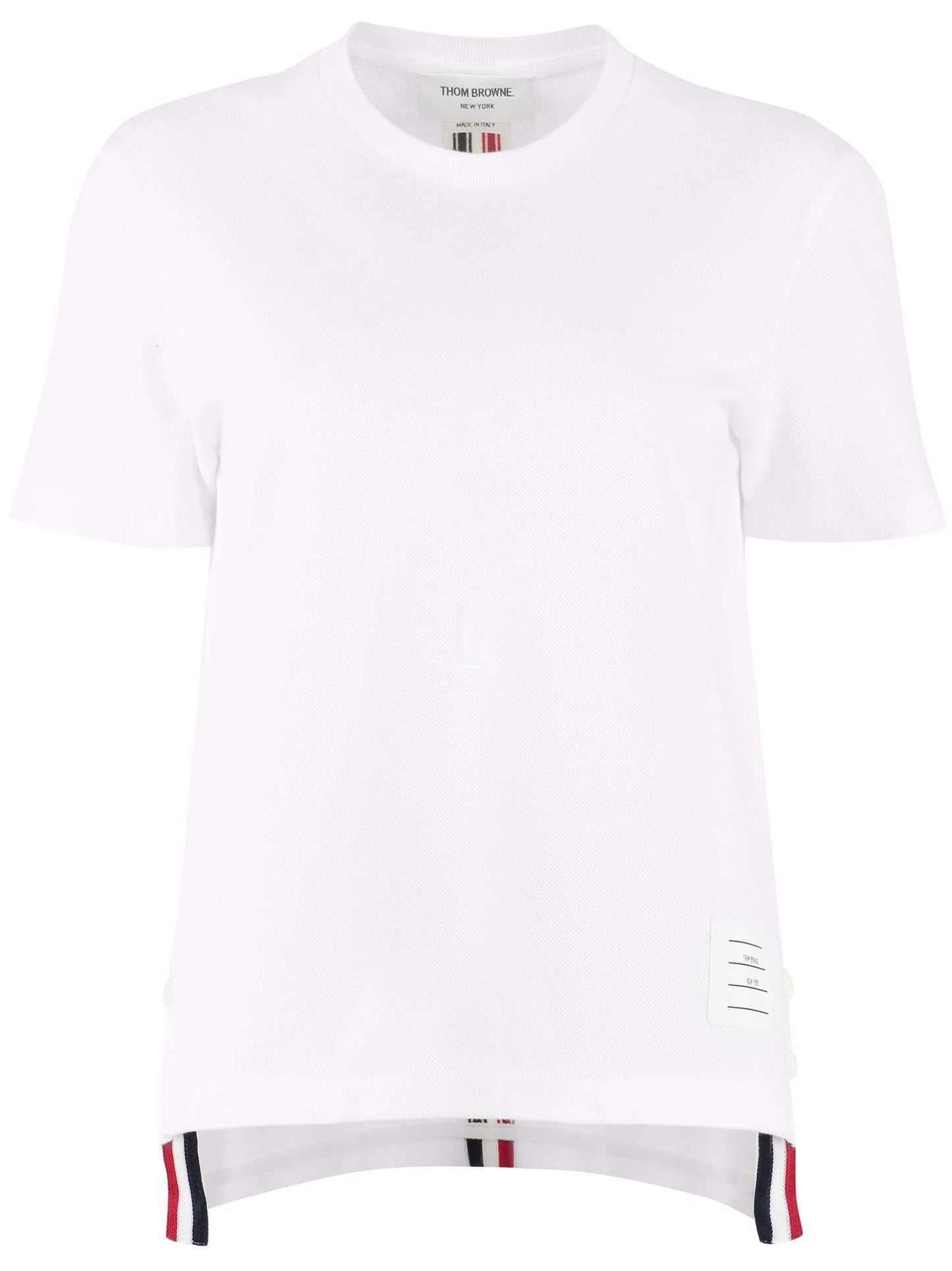 Classic piqué stripe tee
