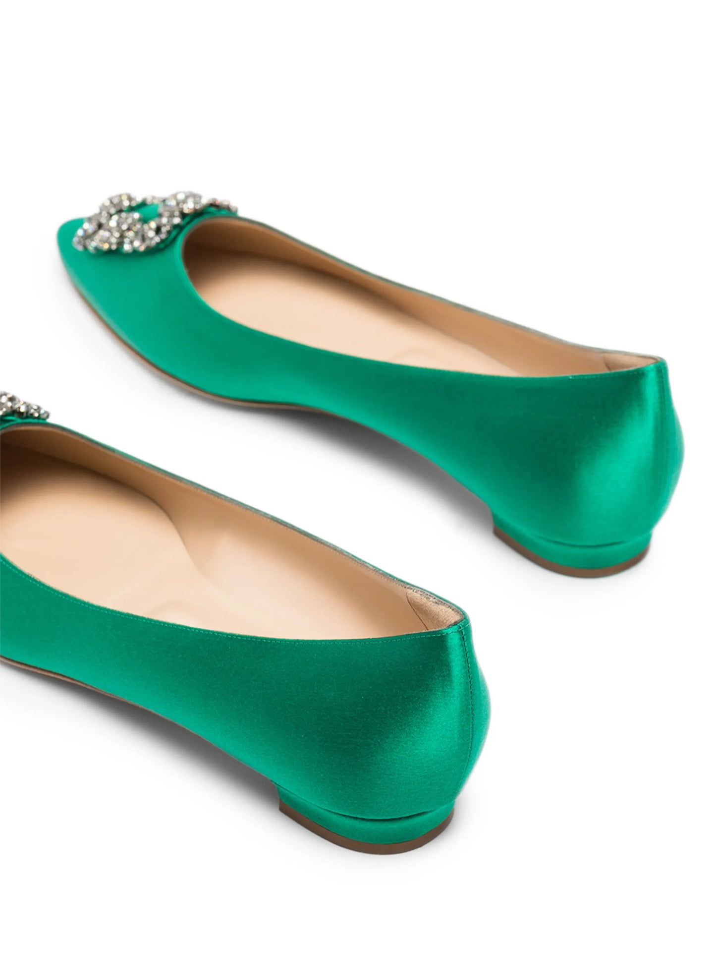 Hangisi appliqué flat pumps