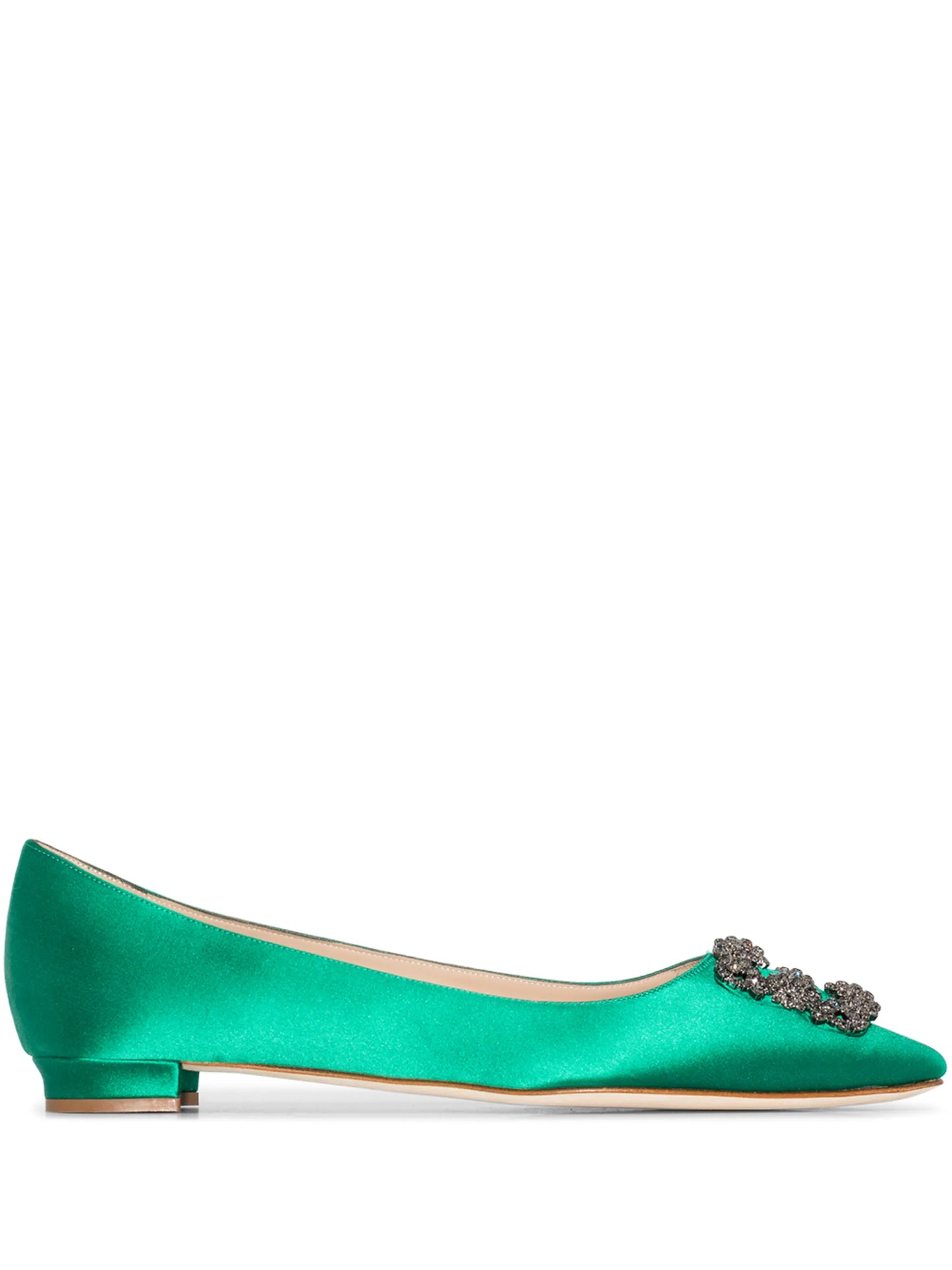 Hangisi appliqué flat pumps