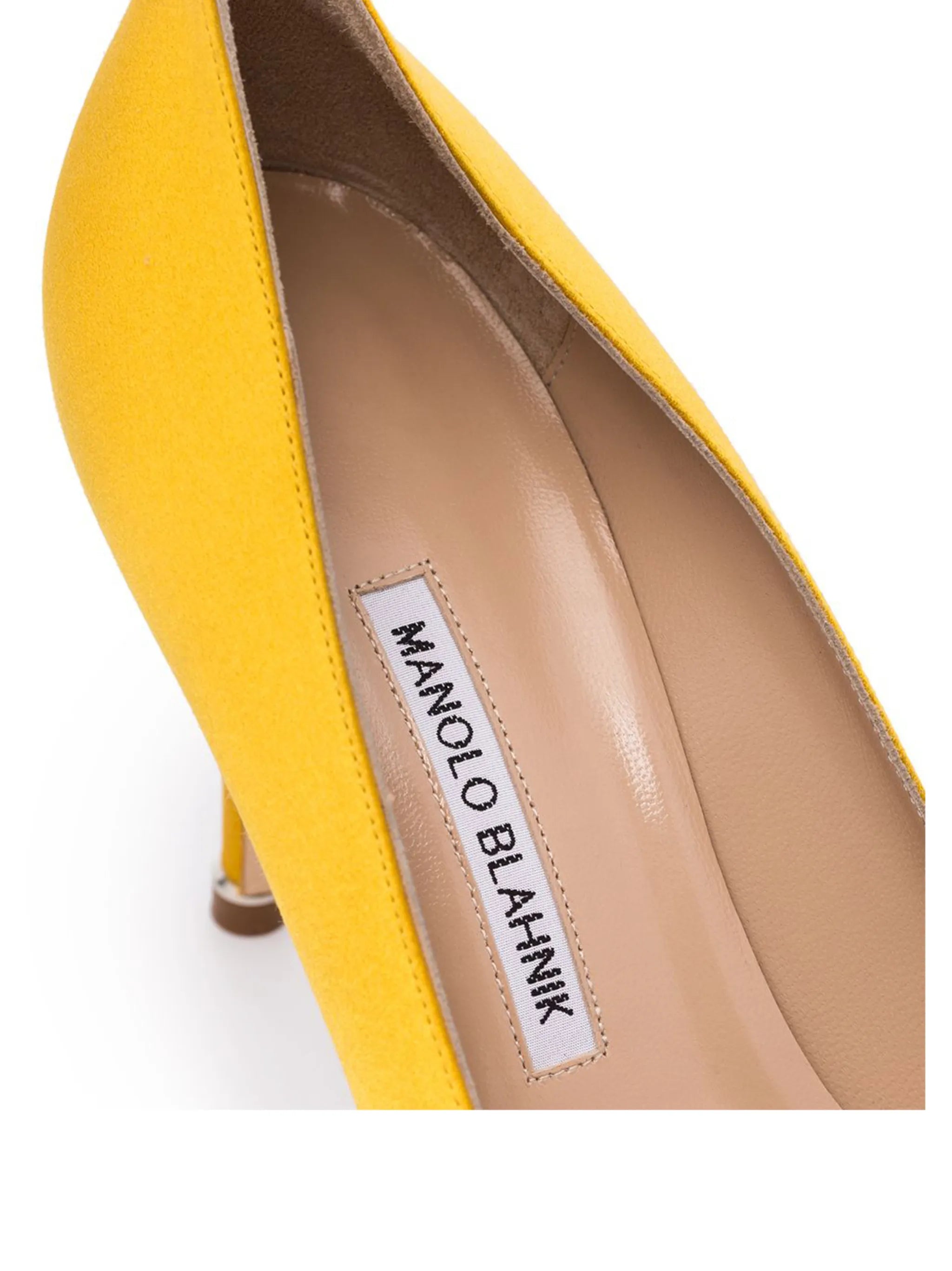 Hangisi 90mm appliqué satin pumps