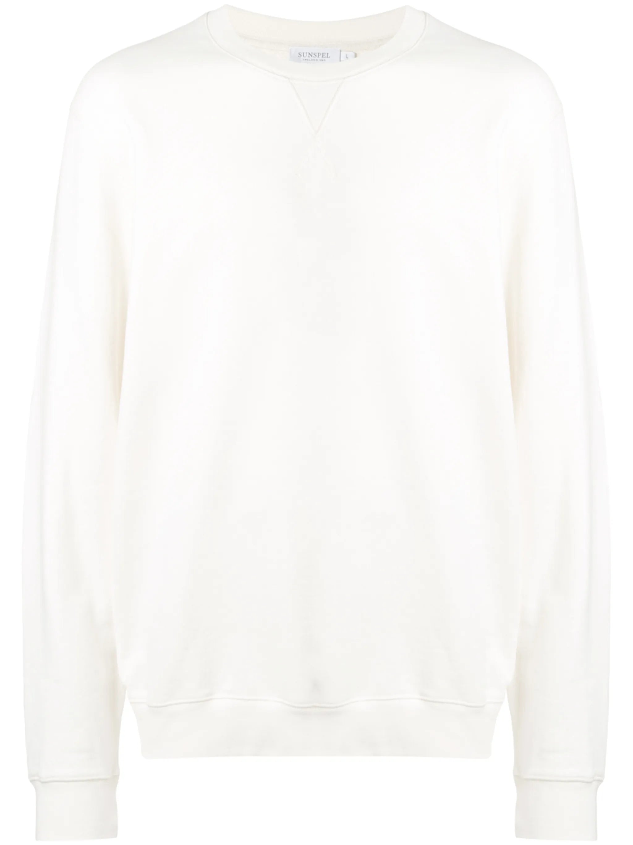 long-sleeve crewneck sweatshirt