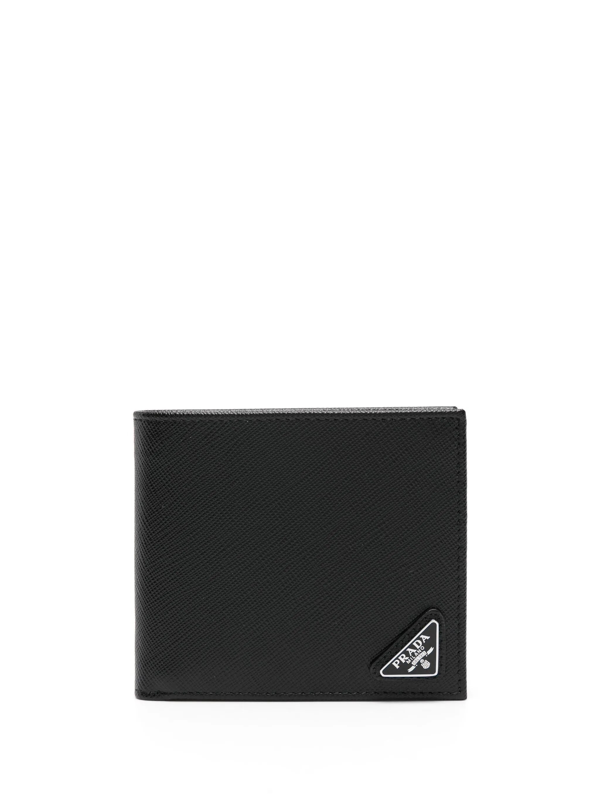 Saffiano logo wallet