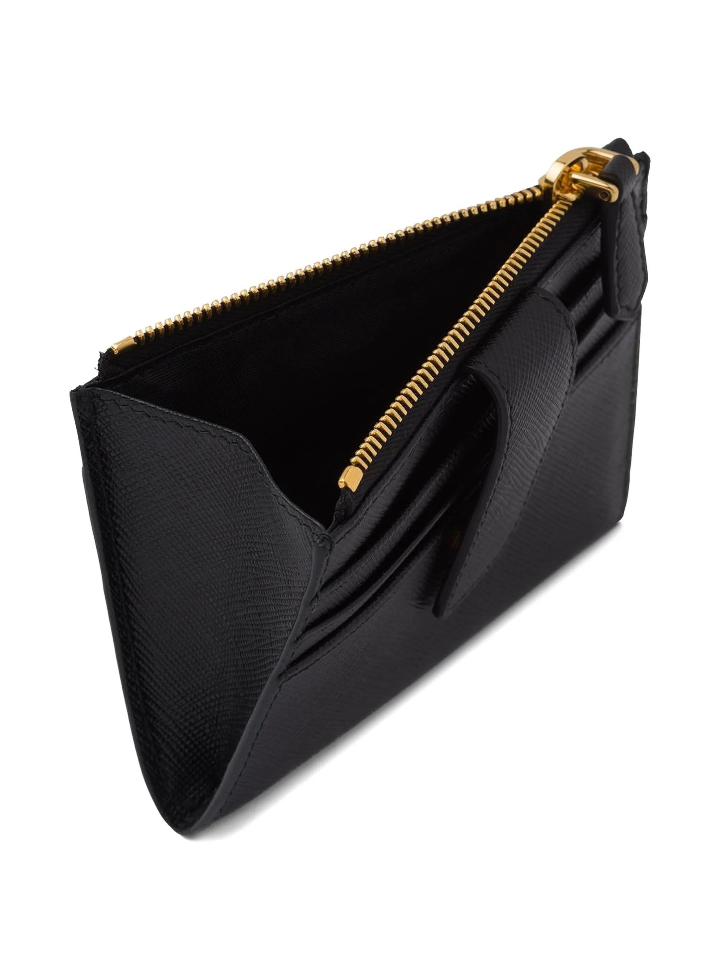 Triangle-logo card holder