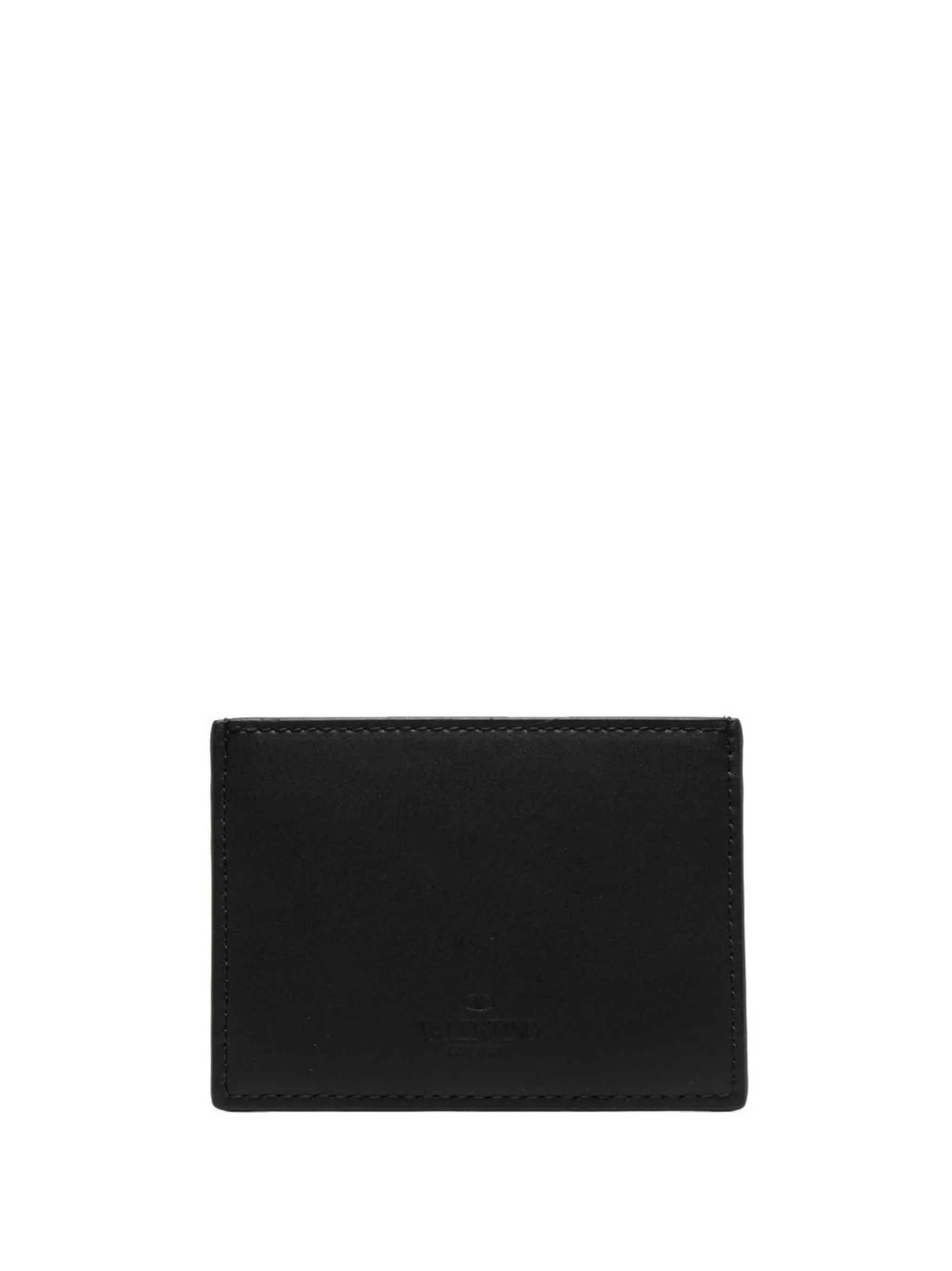 VLTN logo-print cardholder