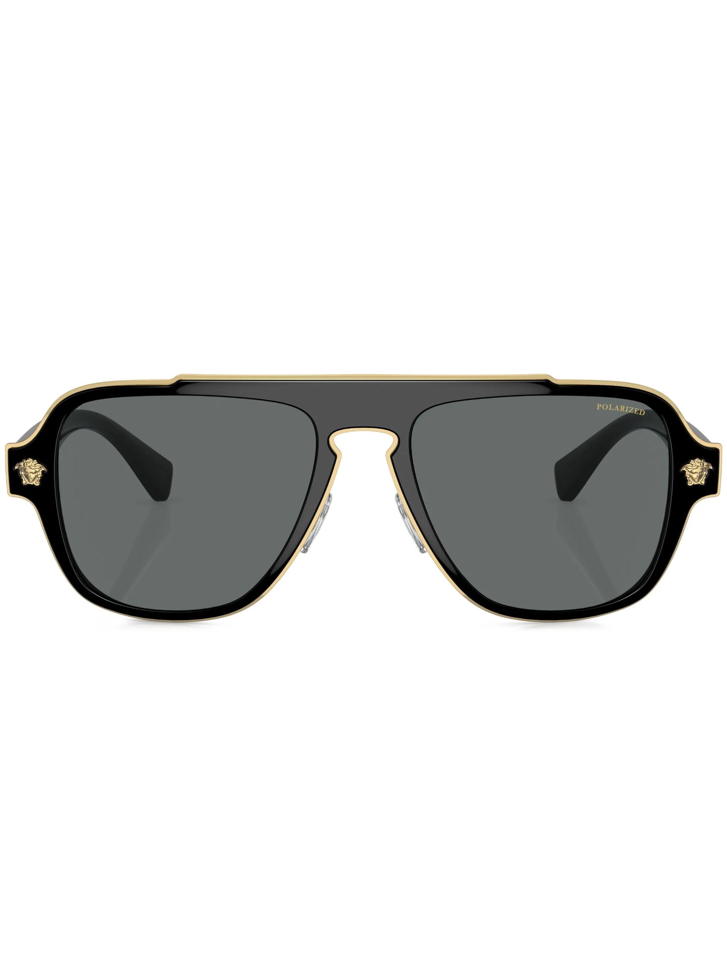 aviator-frame sunglasses