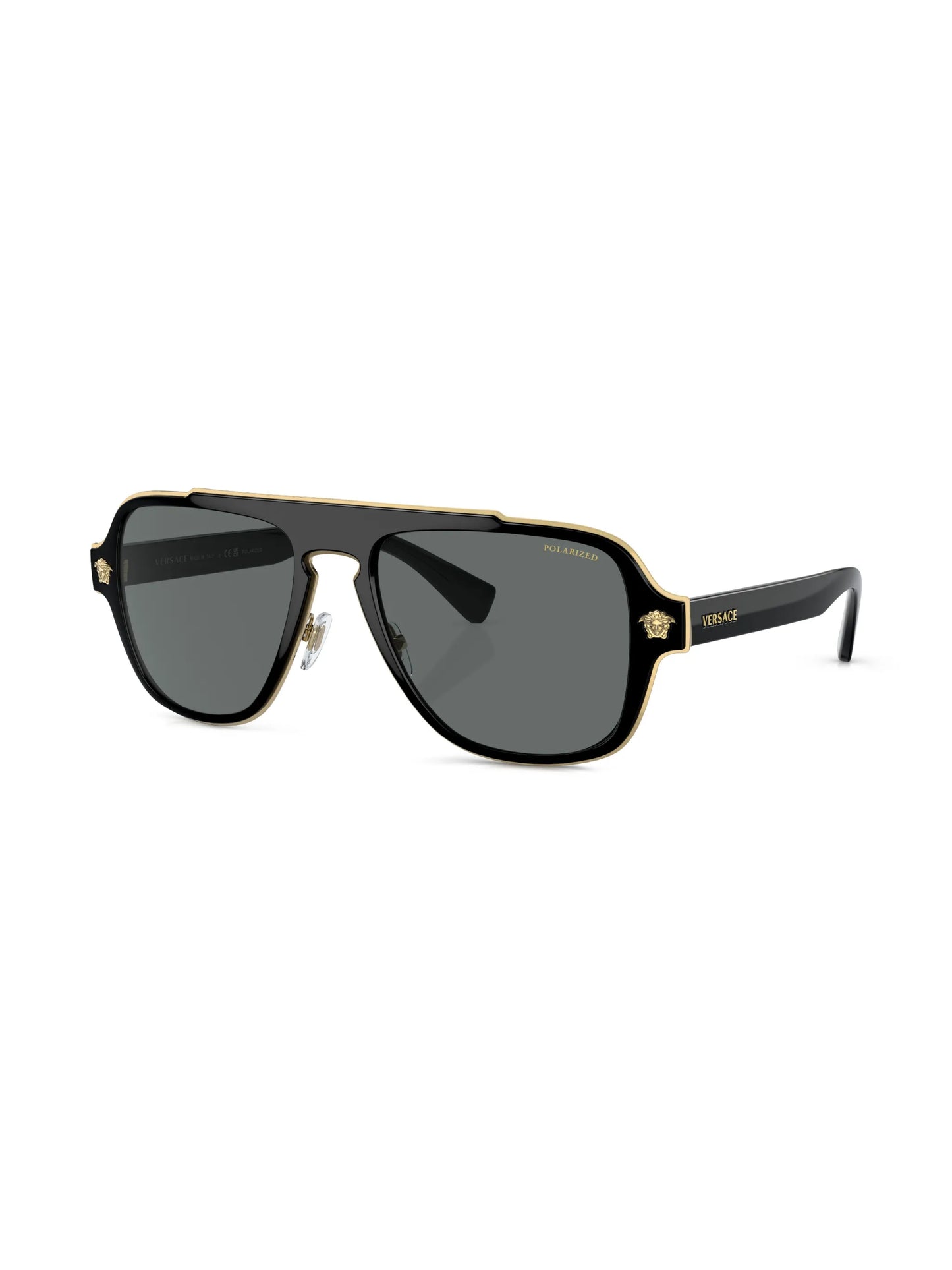 aviator-frame sunglasses