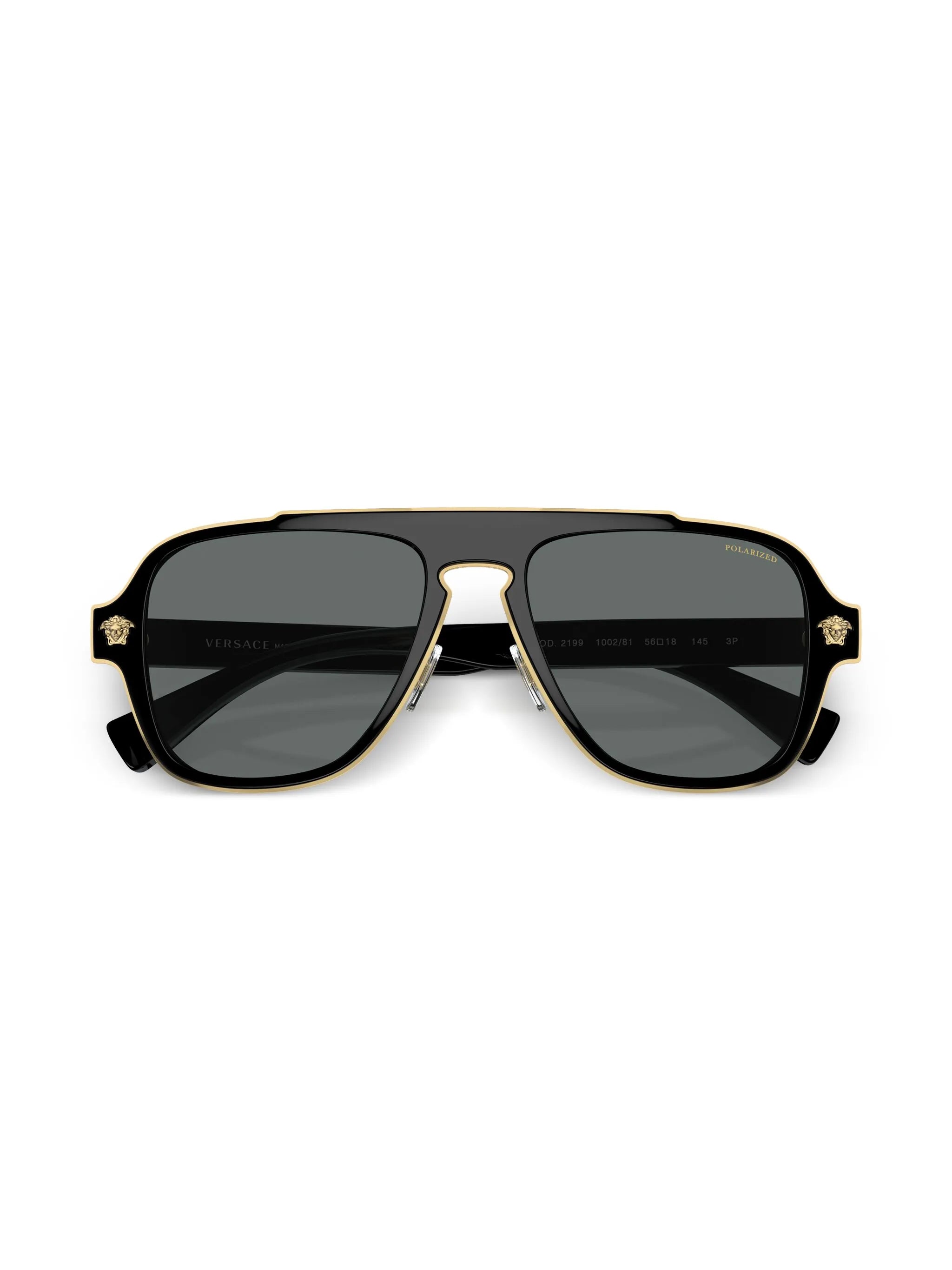 aviator-frame sunglasses