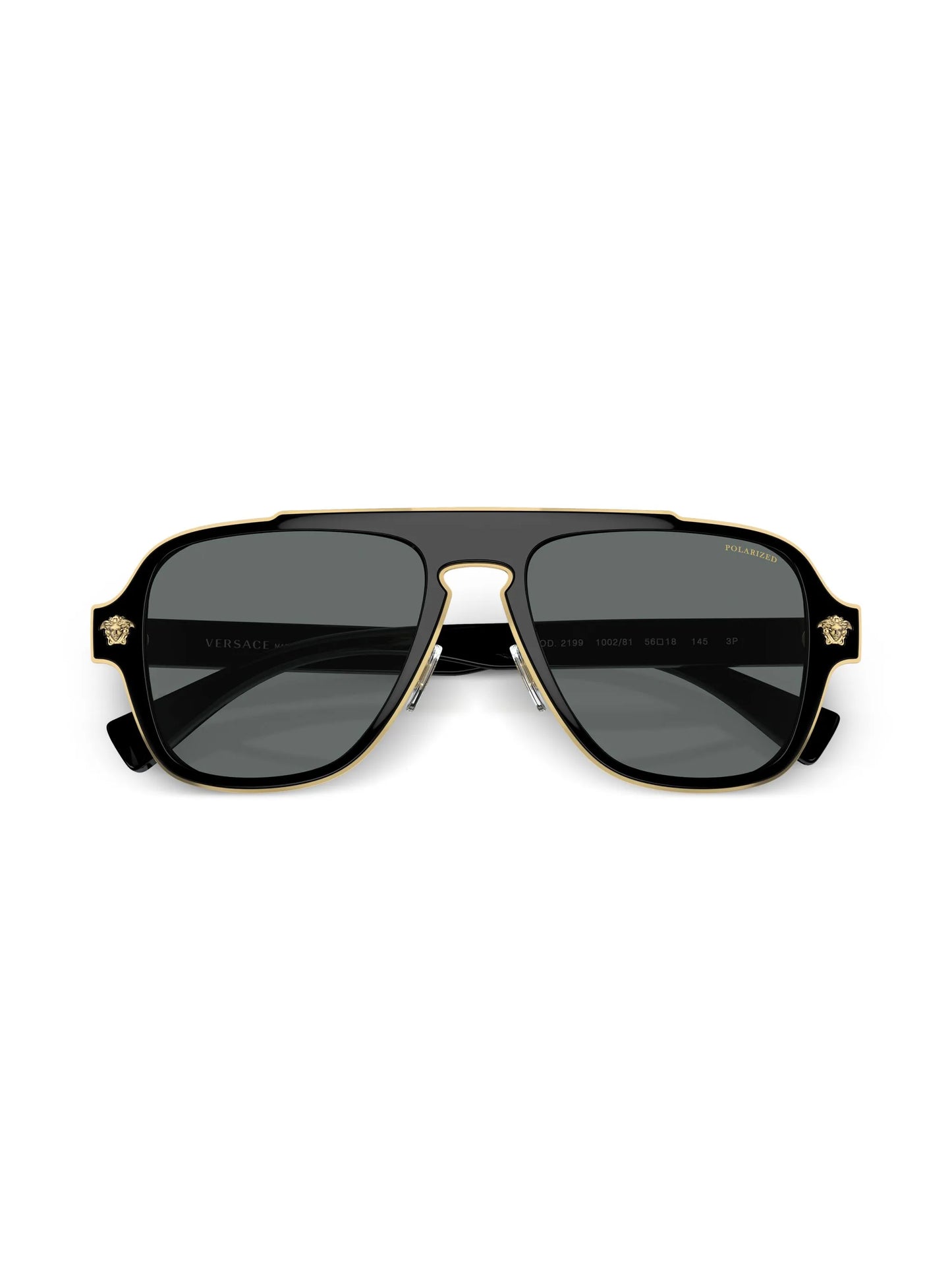 aviator-frame sunglasses